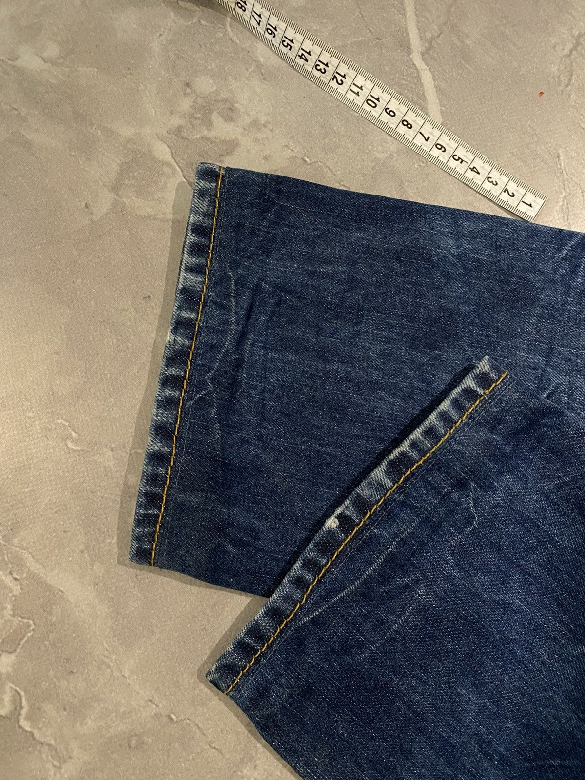 Japanese Brand RARE Vintage Hysteric Glamour Style Archival Slim Jean Size US 30 / EU 46 - 11 Thumbnail
