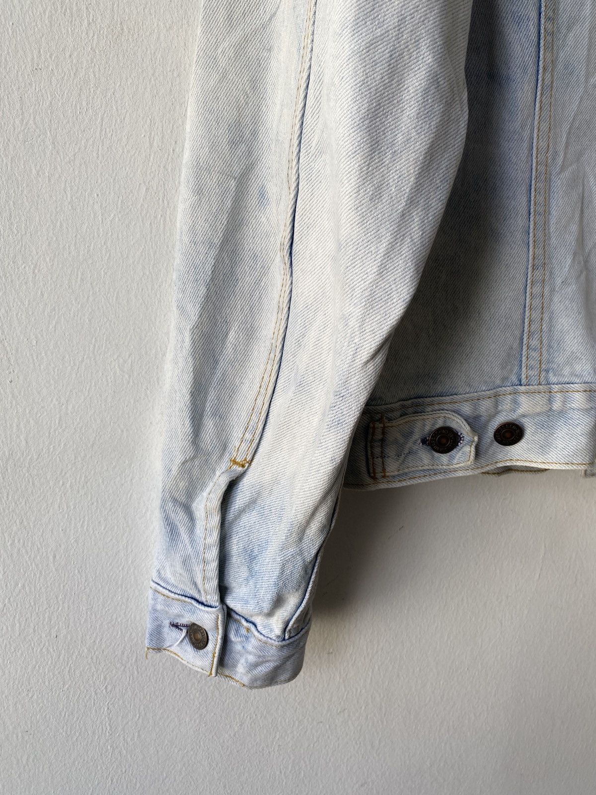 Levi's Vintage 80’s Levis Stonewashed Trucker Denim Jacket Size US M / EU 48-50 / 2 - 11 Thumbnail