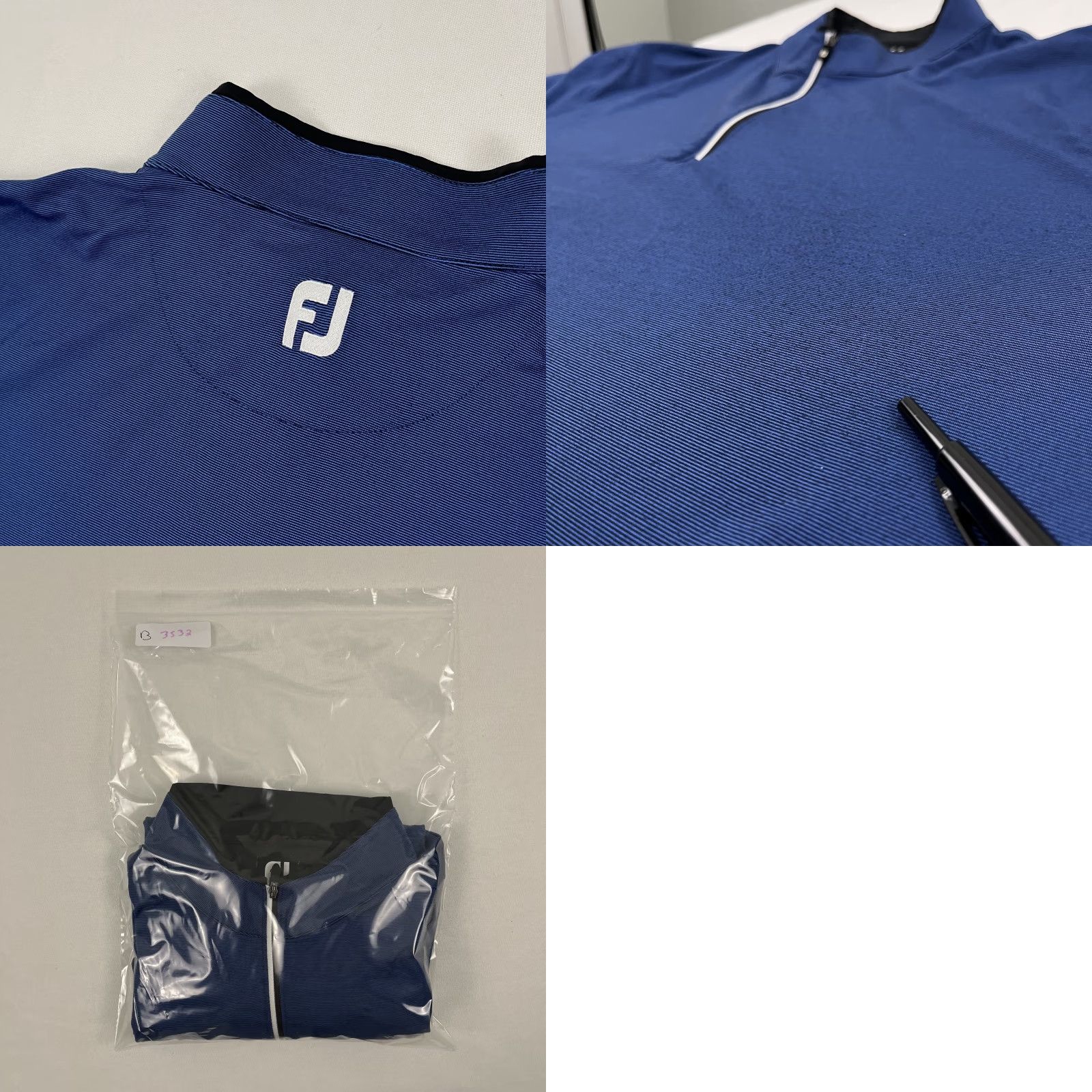 Footjoy VINTAGE FootJoy Pullover Shirt Men XL Blue 1/4 Zip Golf Preppy Athletic Performance Sports Mens Size US XL / EU 56 / 4 - 8 Thumbnail
