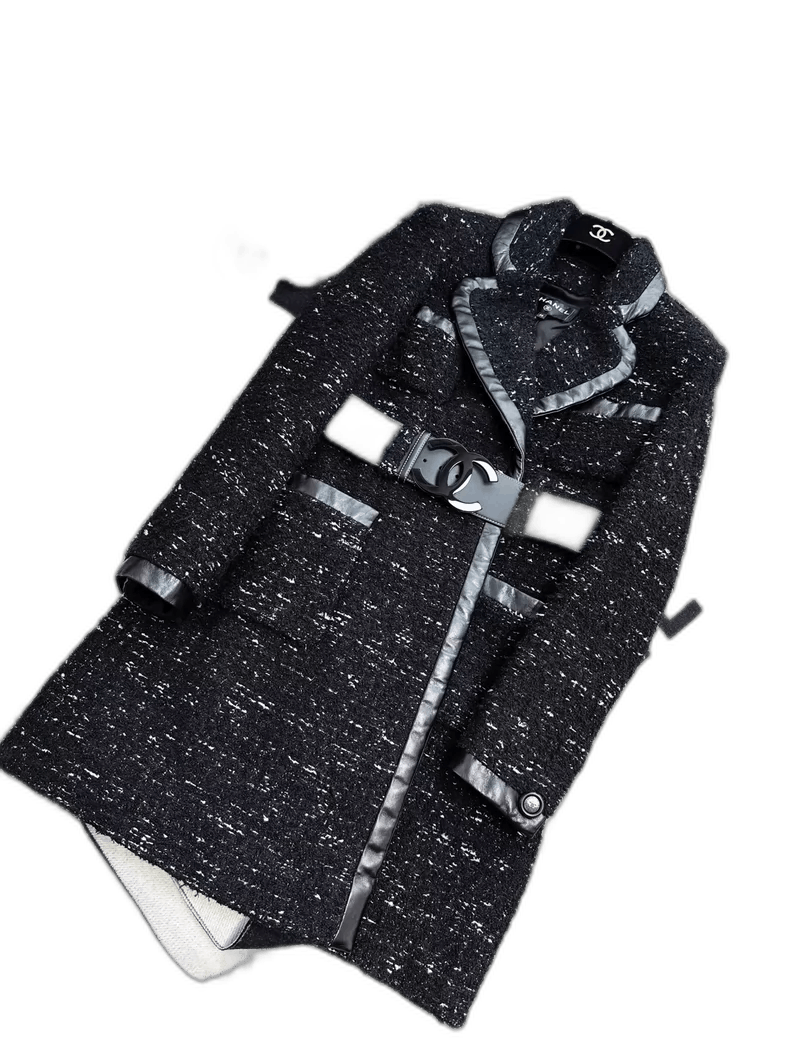 Chanel Chanel Multicolor Star Long Coat with Belt Size M / US 6-8 / IT 42-44 - 1 Thumbnail