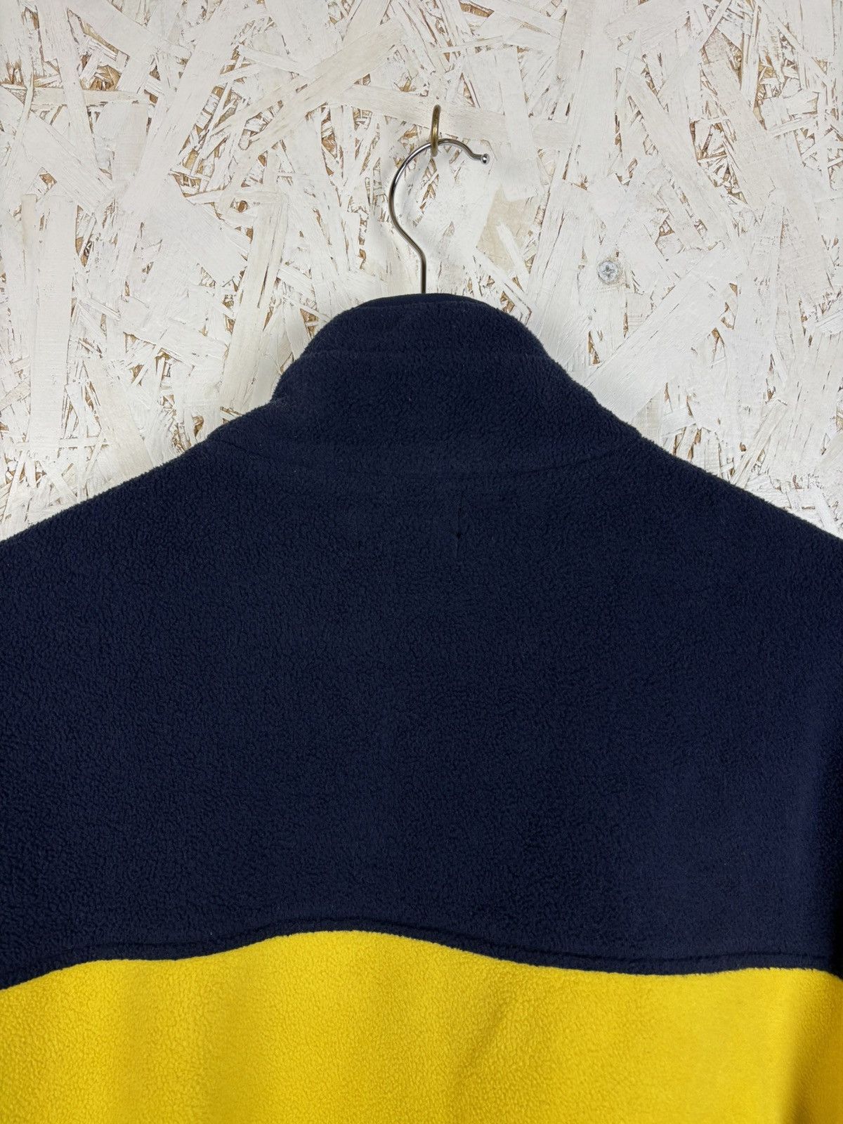 Dime Dime Two Tone Polar Fleece Jacket Yellow Blue Size M Size US M / EU 48-50 / 2 - 6 Thumbnail