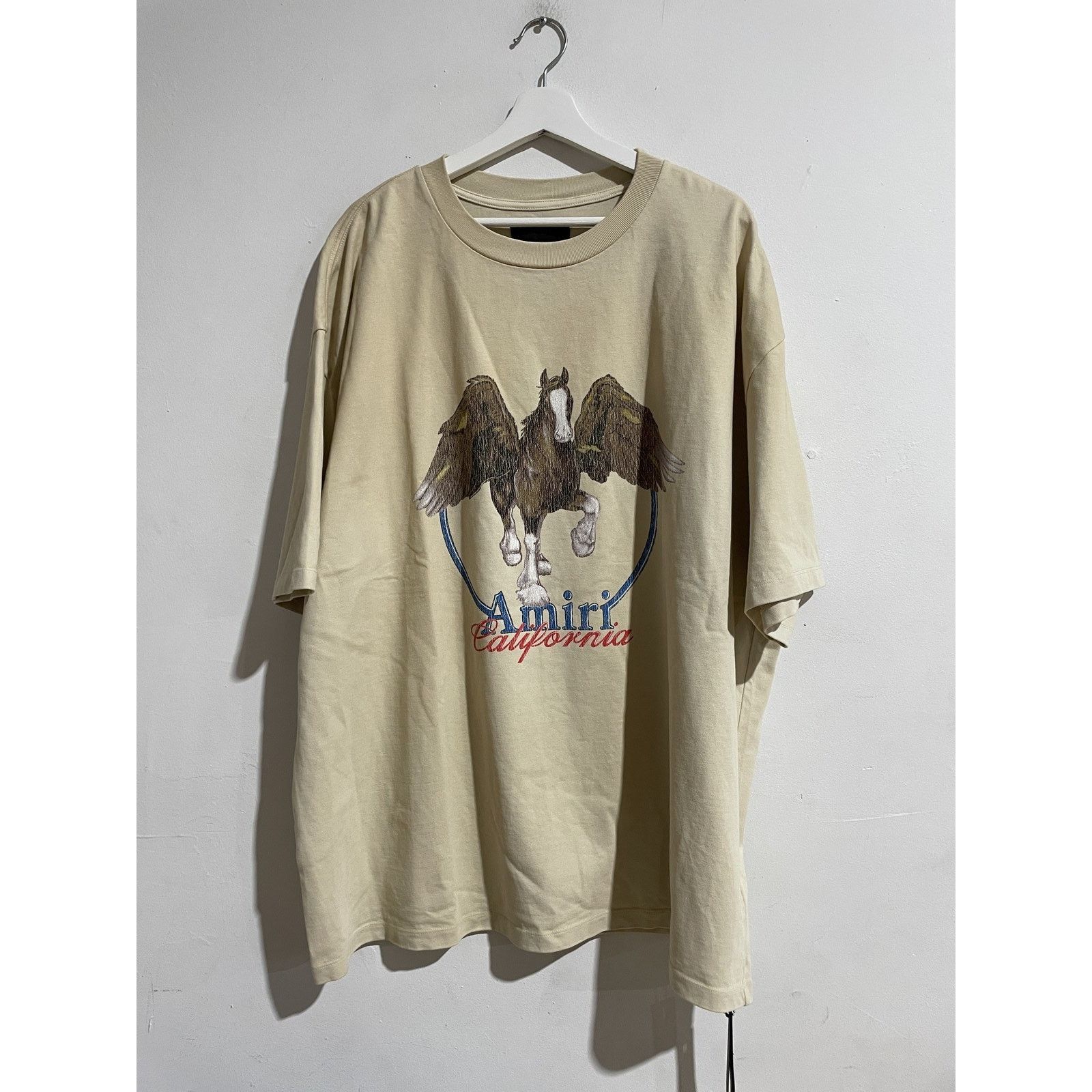 AMIRI VINTAGE WASH PEGASUS TEE SIZE XXL NEW