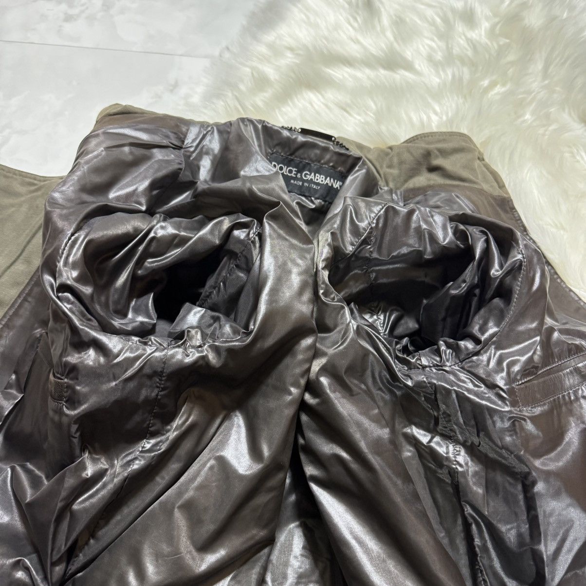 Dolce & Gabbana Genuine with tags Dolce & Gabbana Military Leather Jacket Size US S / EU 44-46 / 1 - 14 Thumbnail