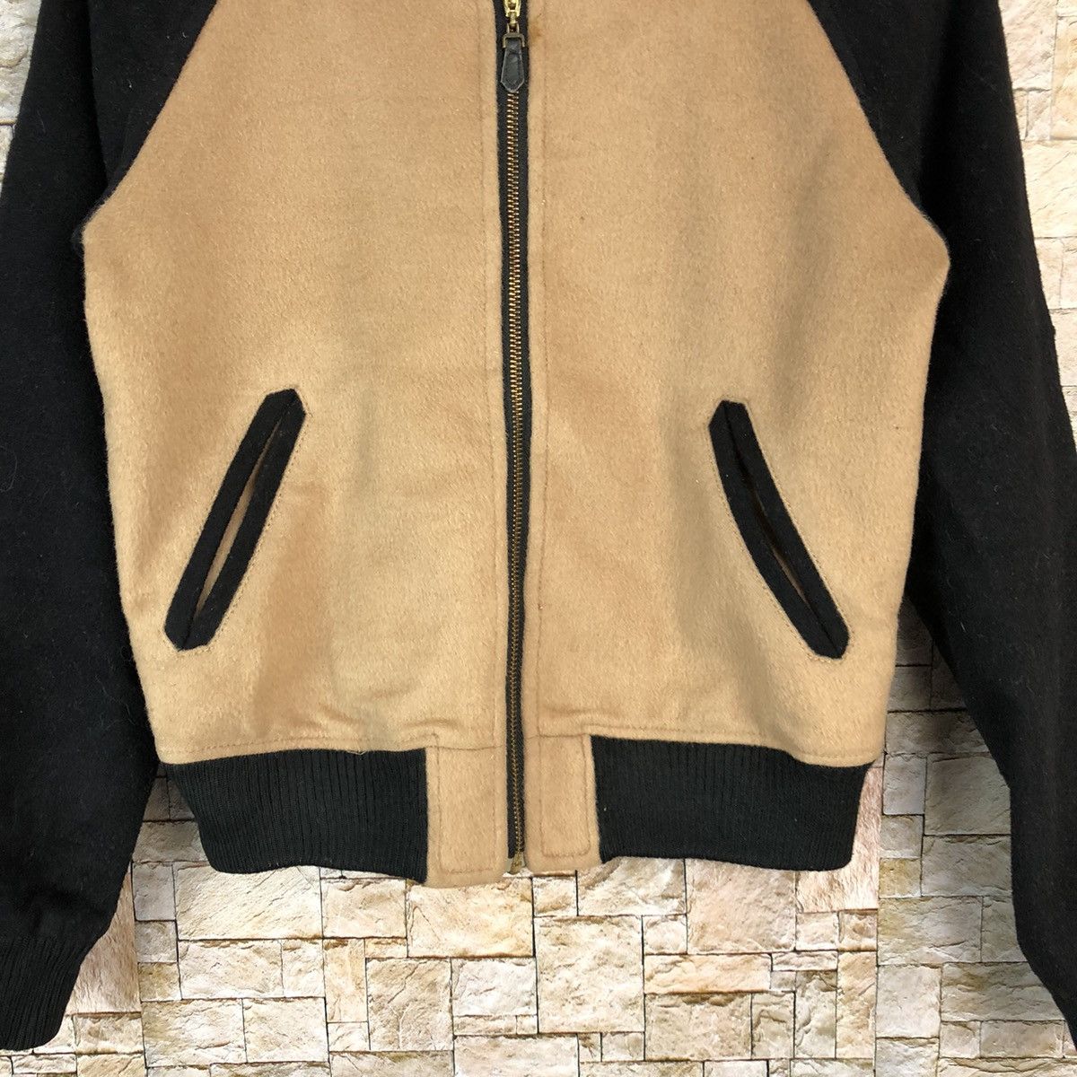 Japanese Brand Aquagirl On The Street Brown Bombers Jacket #A1112 Size XS / US 0-2 / IT 36-38 - 6 Thumbnail