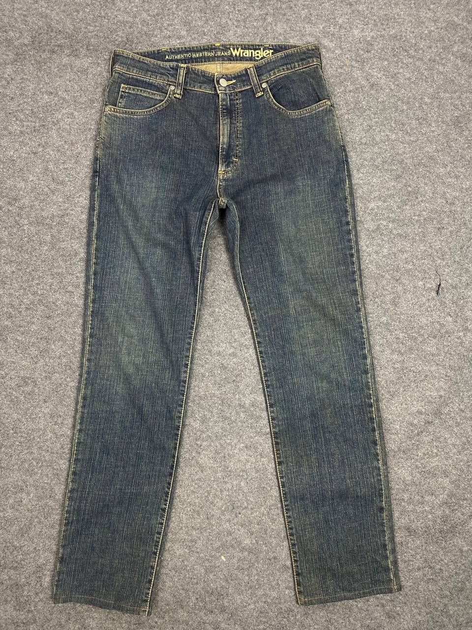 Wrangler vintage wrangler authentic western denim Size US 33 - 6 Thumbnail