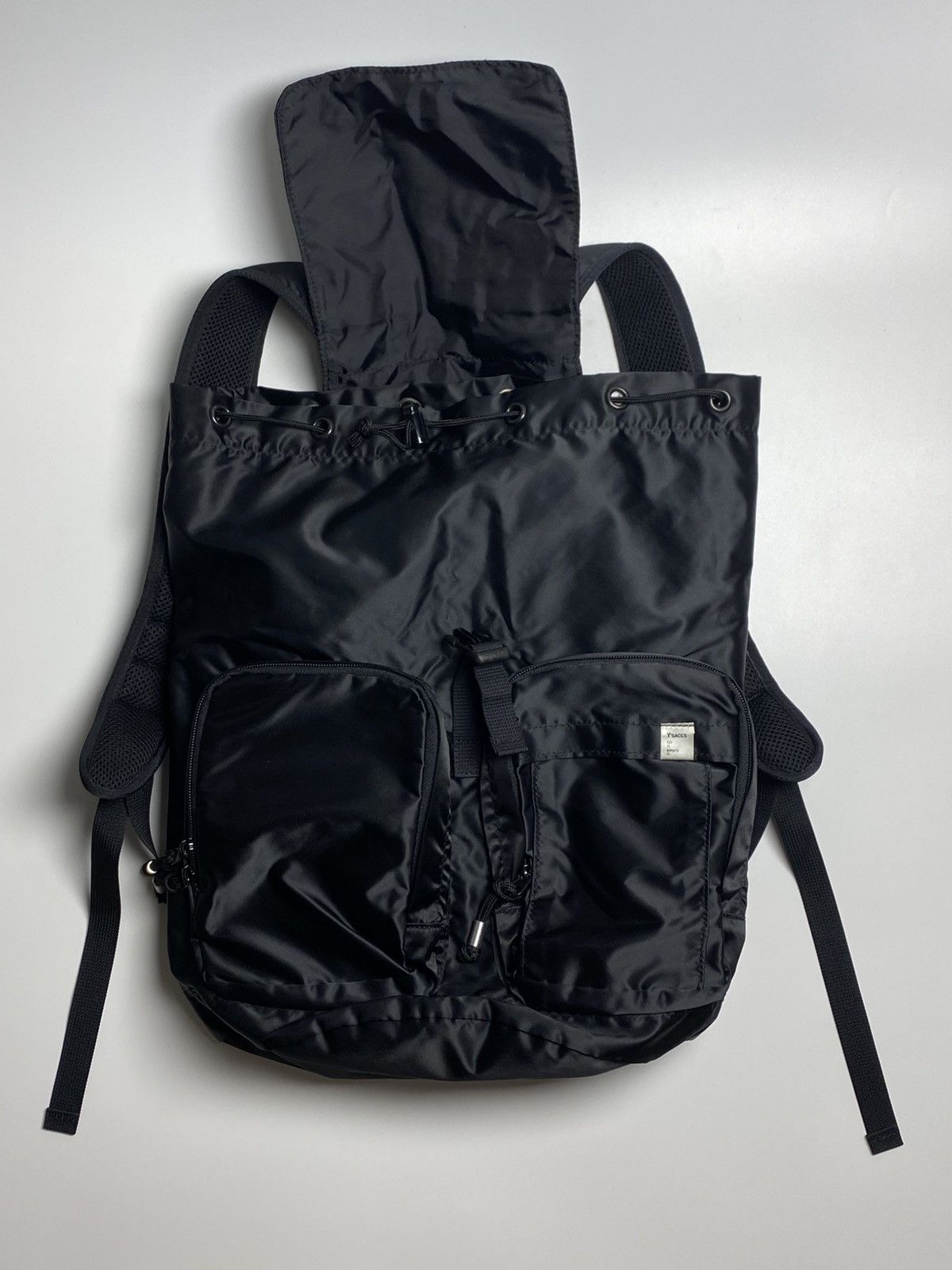 Yohji Yamamoto Yohji Yamamoto Nylon Backpack Size ONE SIZE - 12 Thumbnail