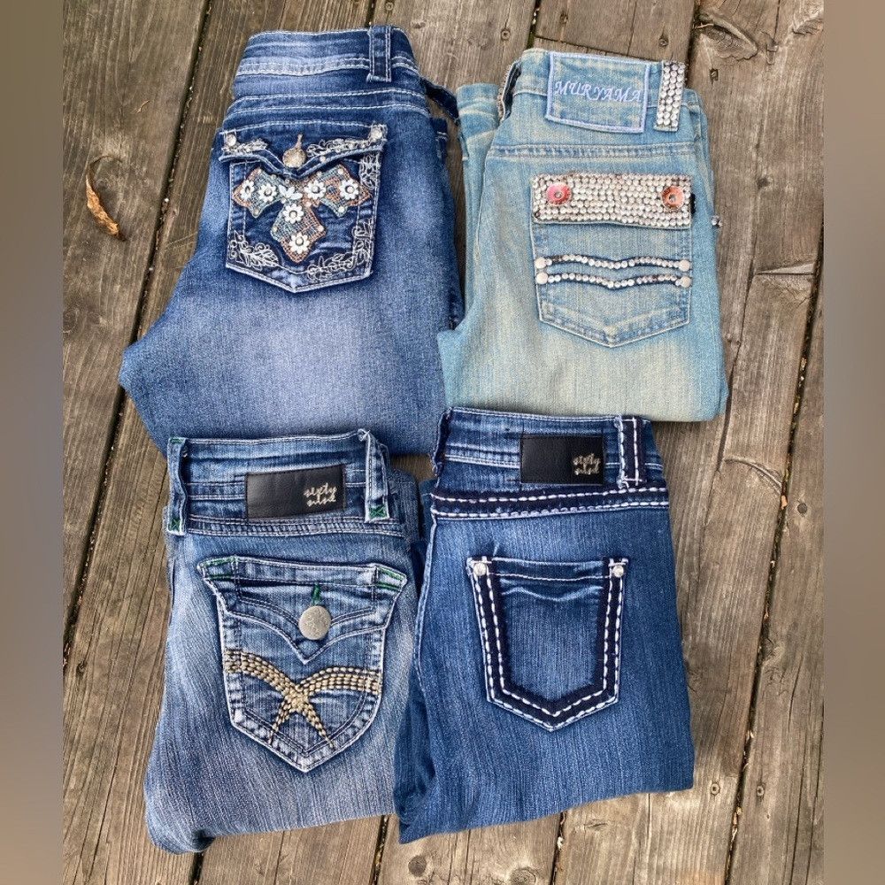 Vintage Y2K Denim Jeans Size 25-28 - Mirmana Sixt