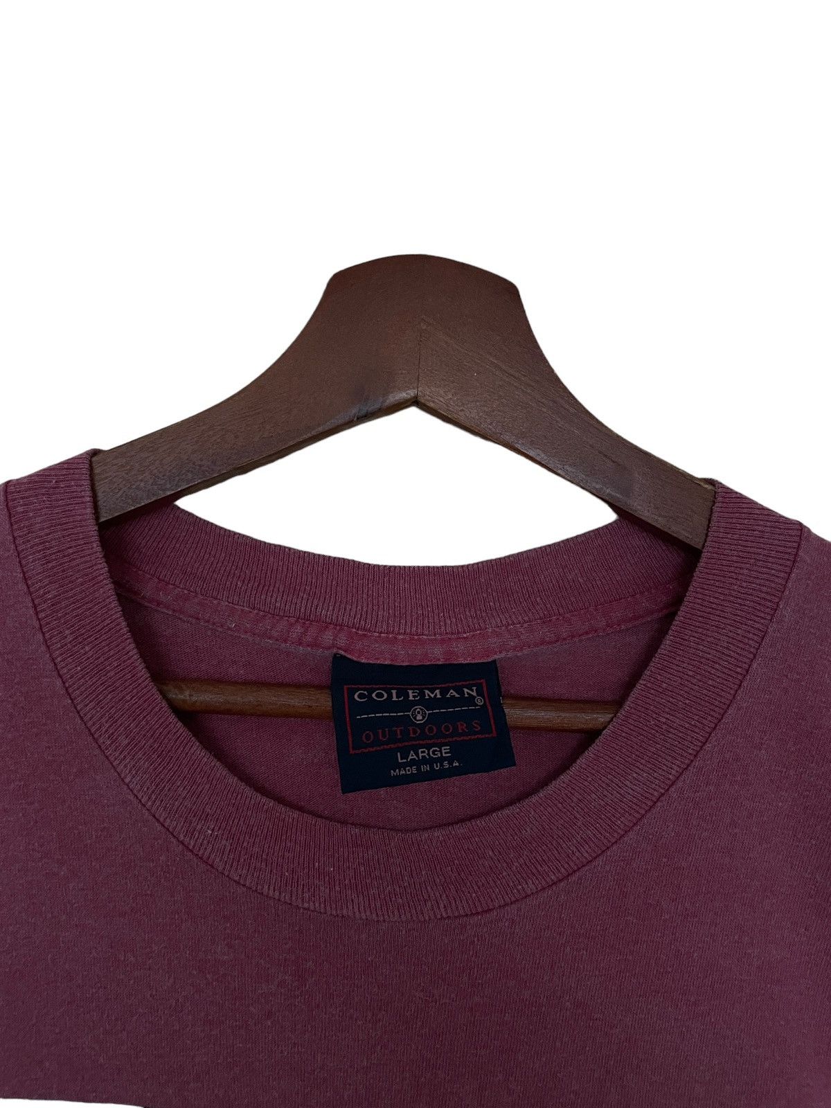Coleman × Vintage Vintage Brand American Angler Made in Usa T-shirt 1990s Size US L / EU 52-54 / 3 - 5 Thumbnail