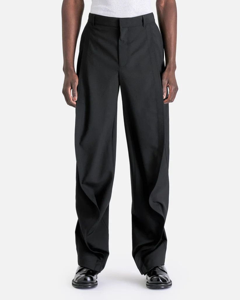 Y/Project o1s1v1r1oon0925 Banana Pants in Black Size US 38 / EU 54 - 1 Thumbnail
