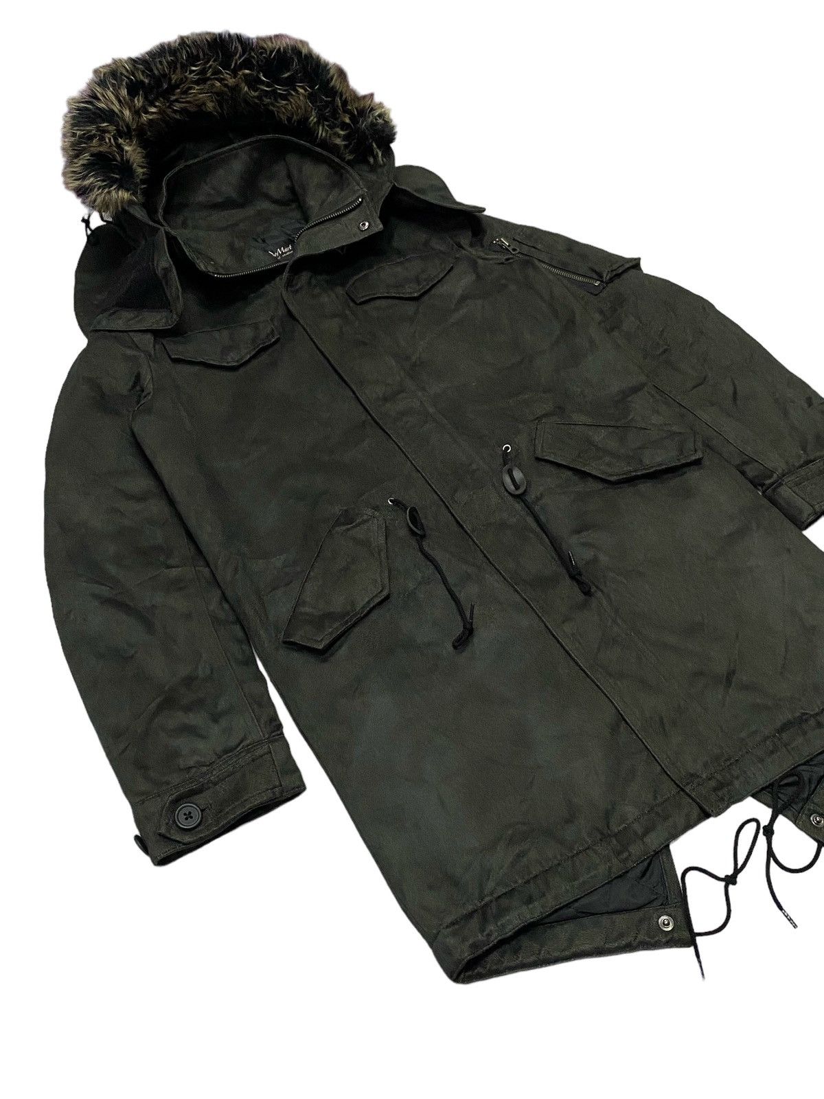 Japanese Brand Tornado Mart fur Hoodie Parka / Long Jacket Size M / US 6-8 / IT 42-44 - 17 Thumbnail