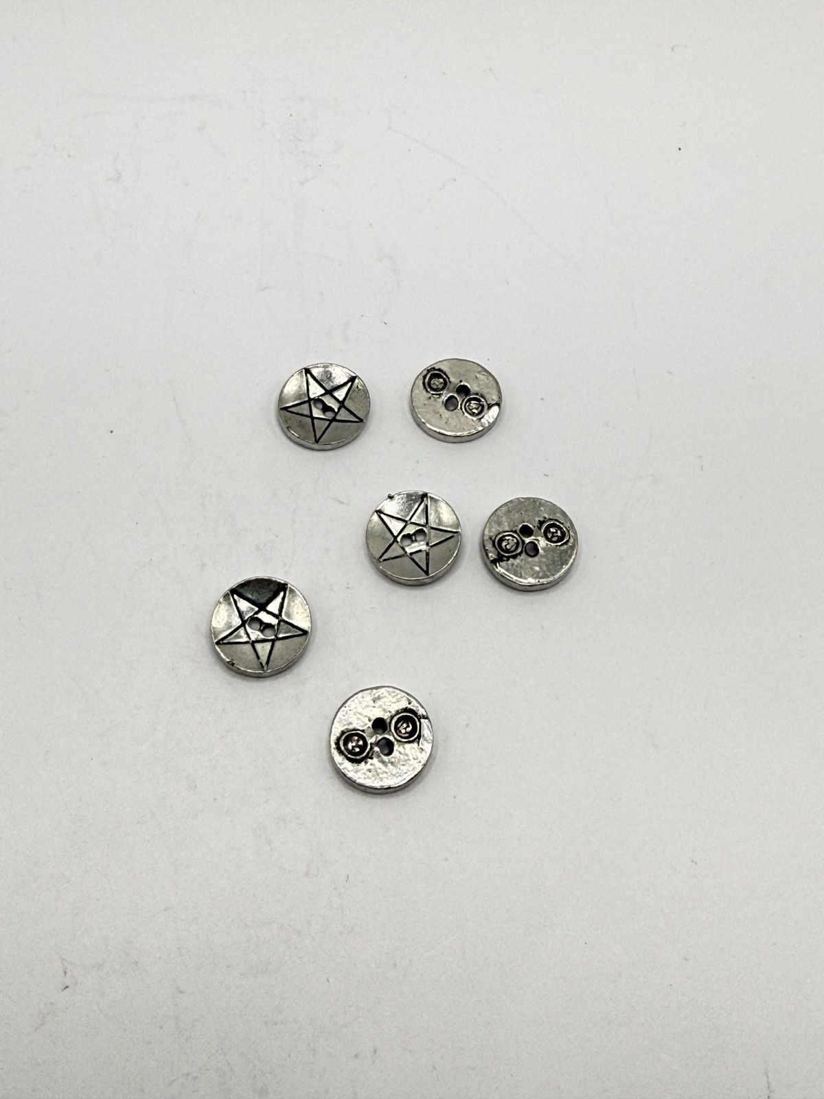 Seditionaries Alchemy England Pentagram Charms biker/goth chrome erd Size ONE SIZE - 2 Thumbnail