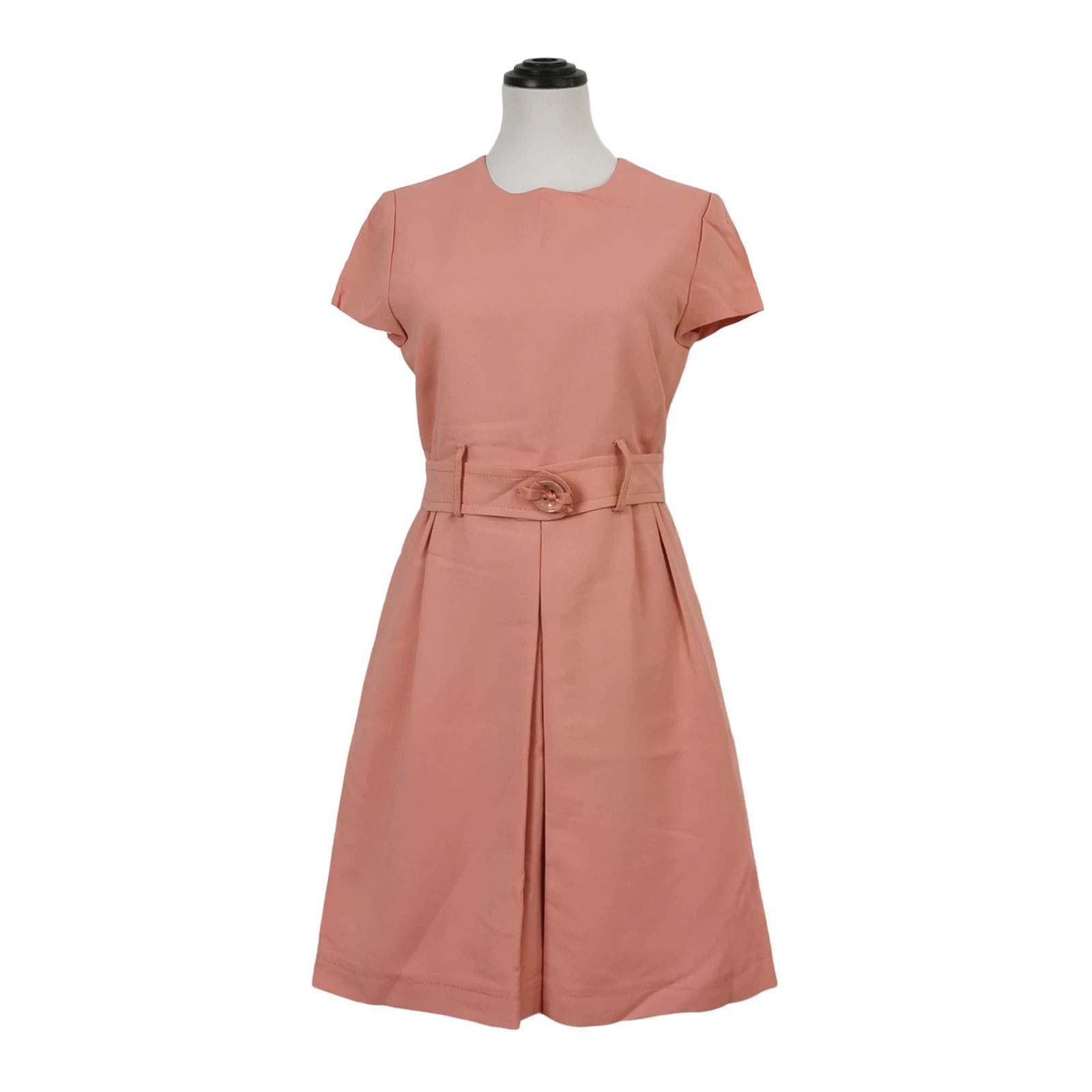 RED Valentino Red Valentino Short-Sleeve Round Neck Dress Size M / US 6-8 / IT 42-44 - 1 Thumbnail