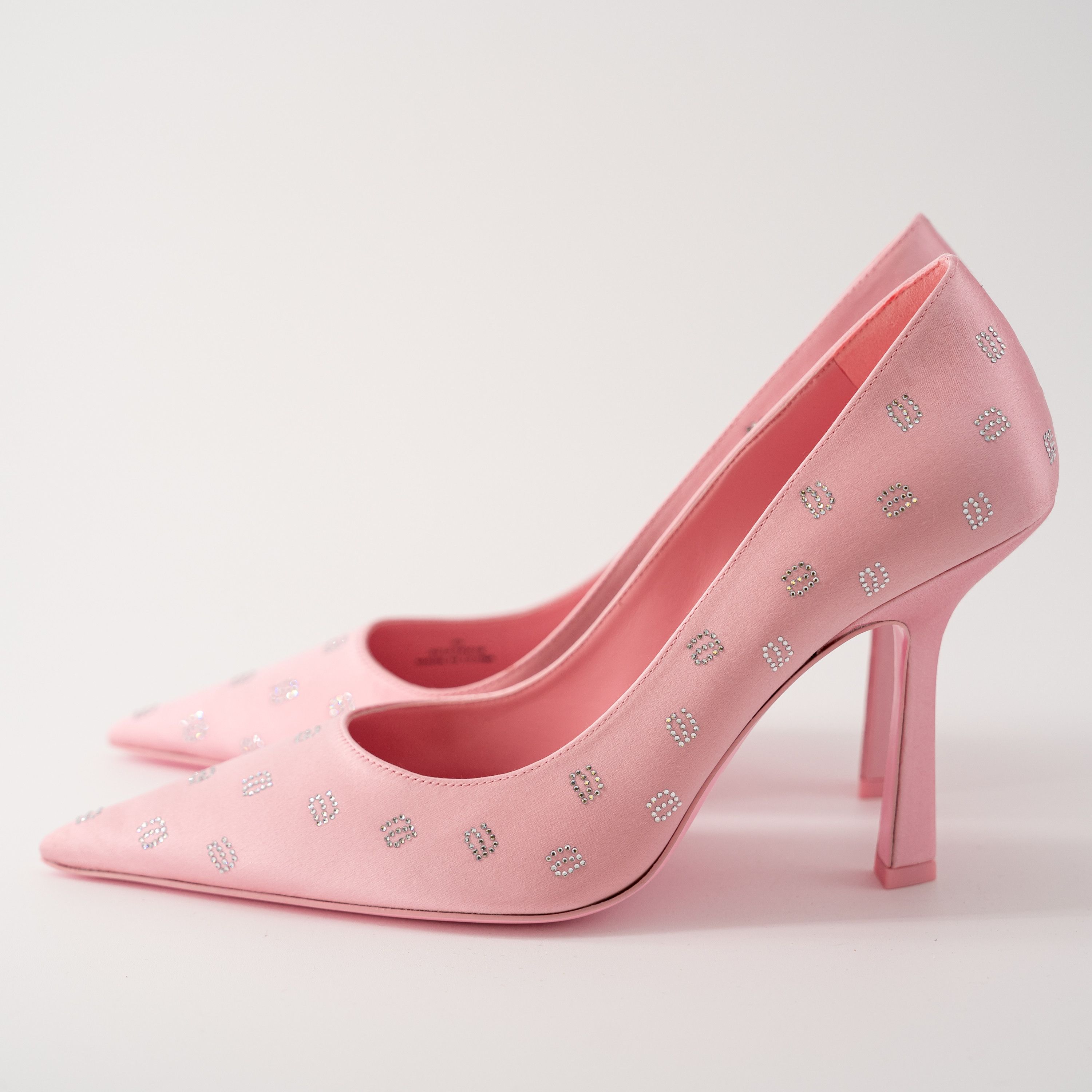 Alexander Wang 39 9US Alexander Wang Delphine Crystal Satin Pumps Pink Size US 9 / IT 39 - 4 Thumbnail