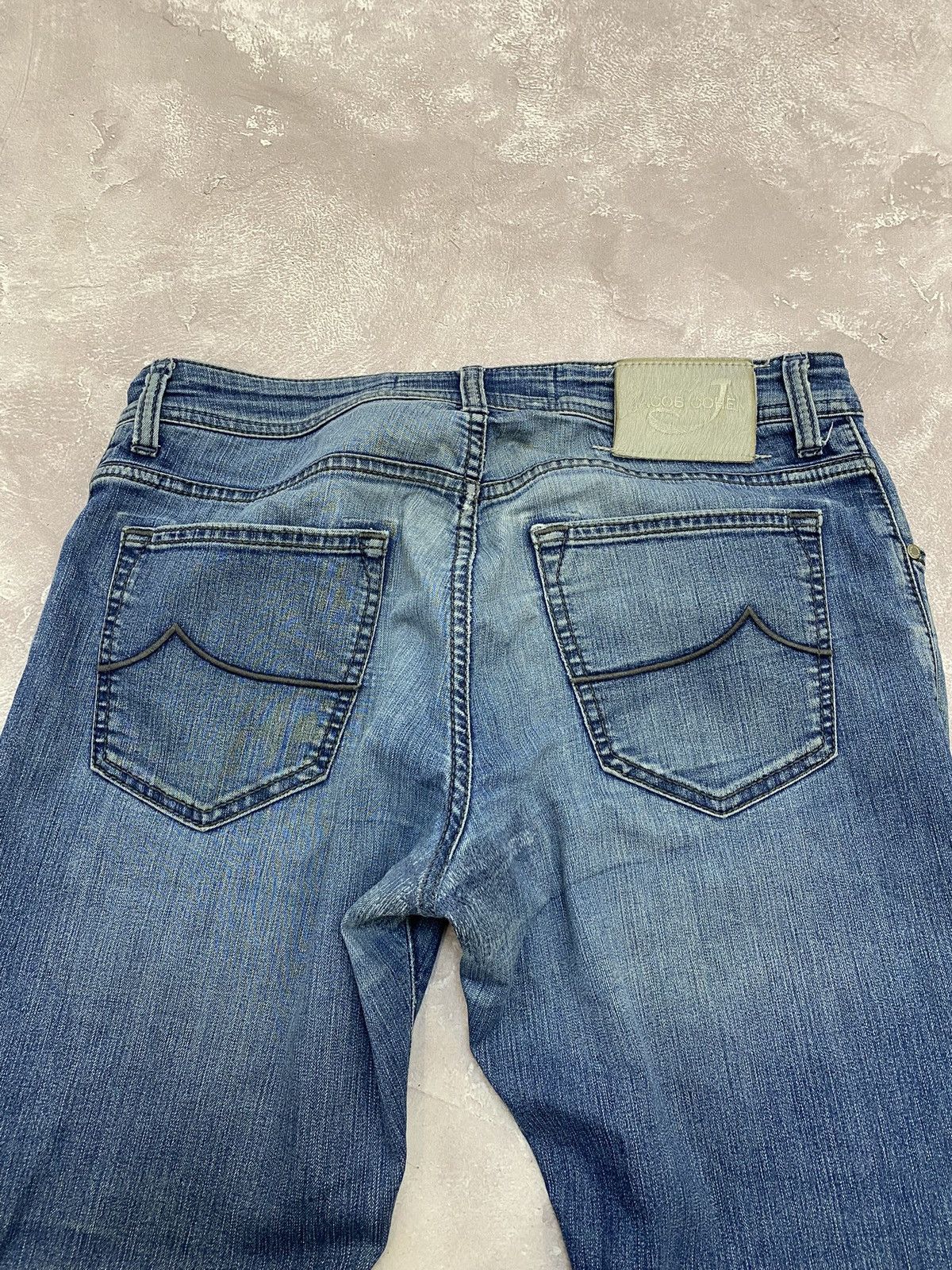 Jacob Cohen Vintage Y2K Jacob Cohen Handmade Tailored Jeans Size 35 Size US 35 - 19 Thumbnail