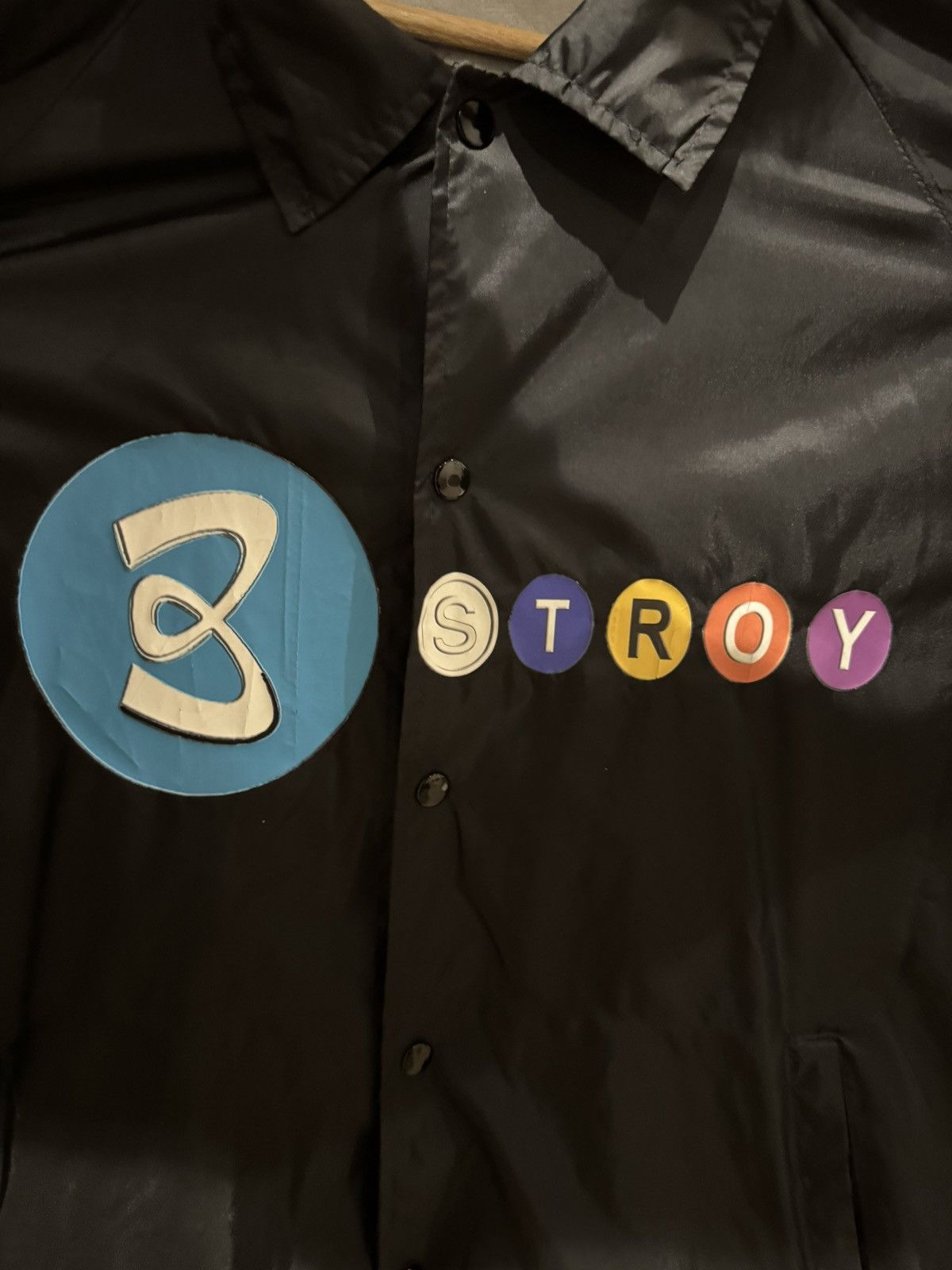 (B).Stroy Bstroy Coach Jacket Size US XL / EU 56 / 4 - 3 Thumbnail