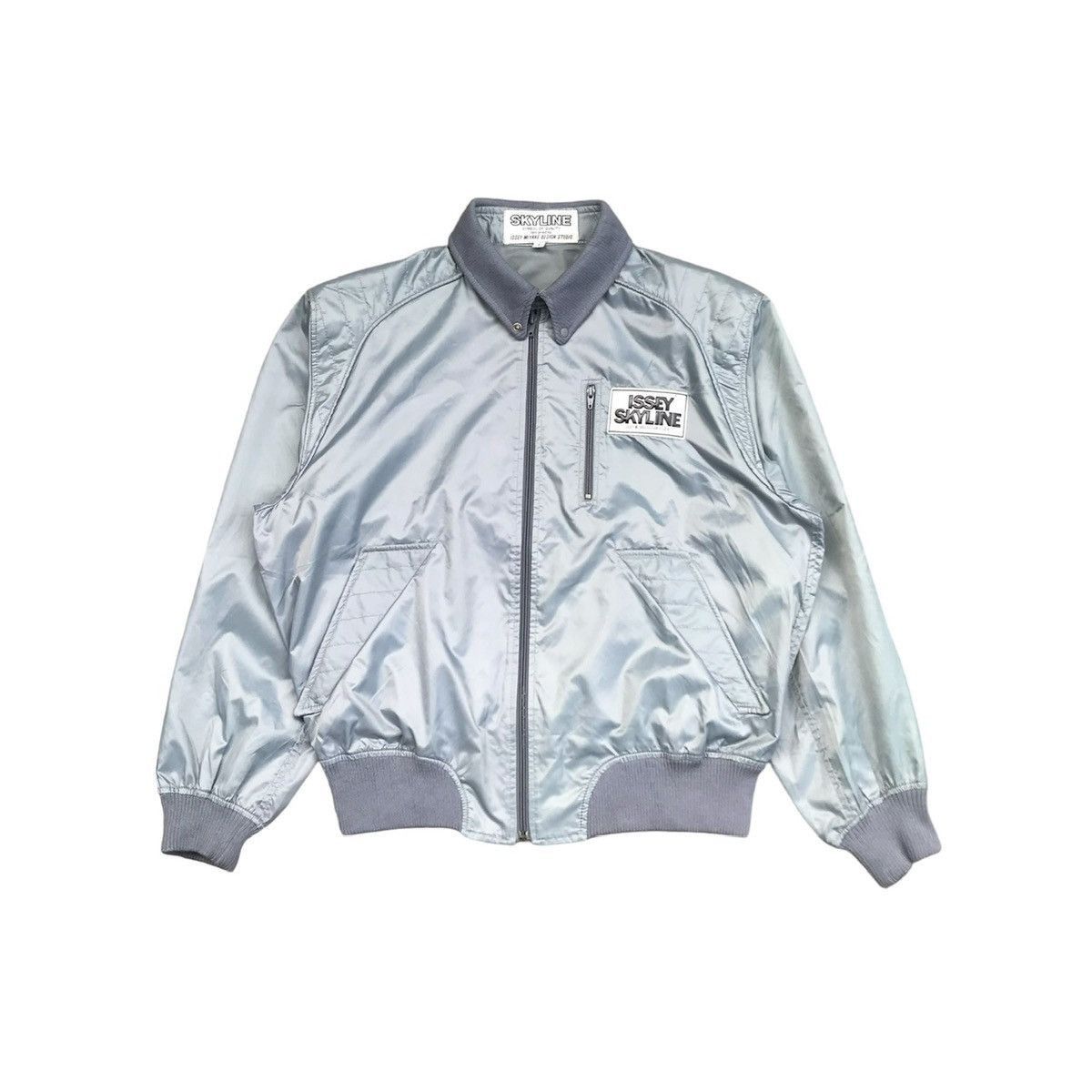 Issey Miyake Vintage 80s Skyline Issey Miyake Bombers Jacket Large Size US L / EU 52-54 / 3 - 3 Thumbnail