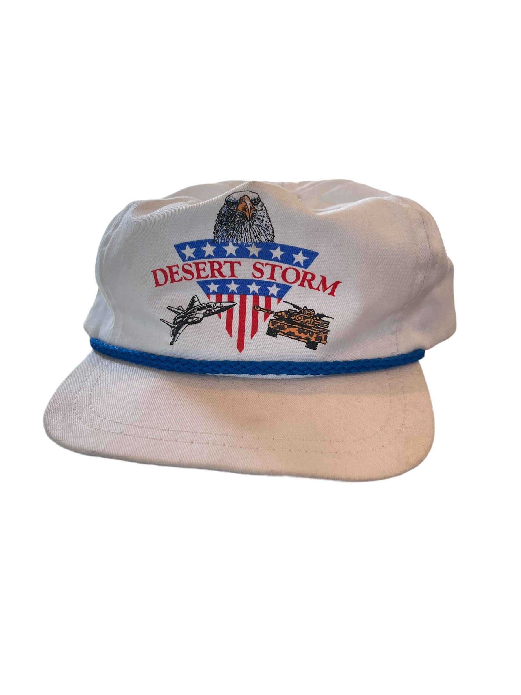 Vintage Vintage 90s Operation Desert Storm US Army Hat Size ONE SIZE - 1 Thumbnail