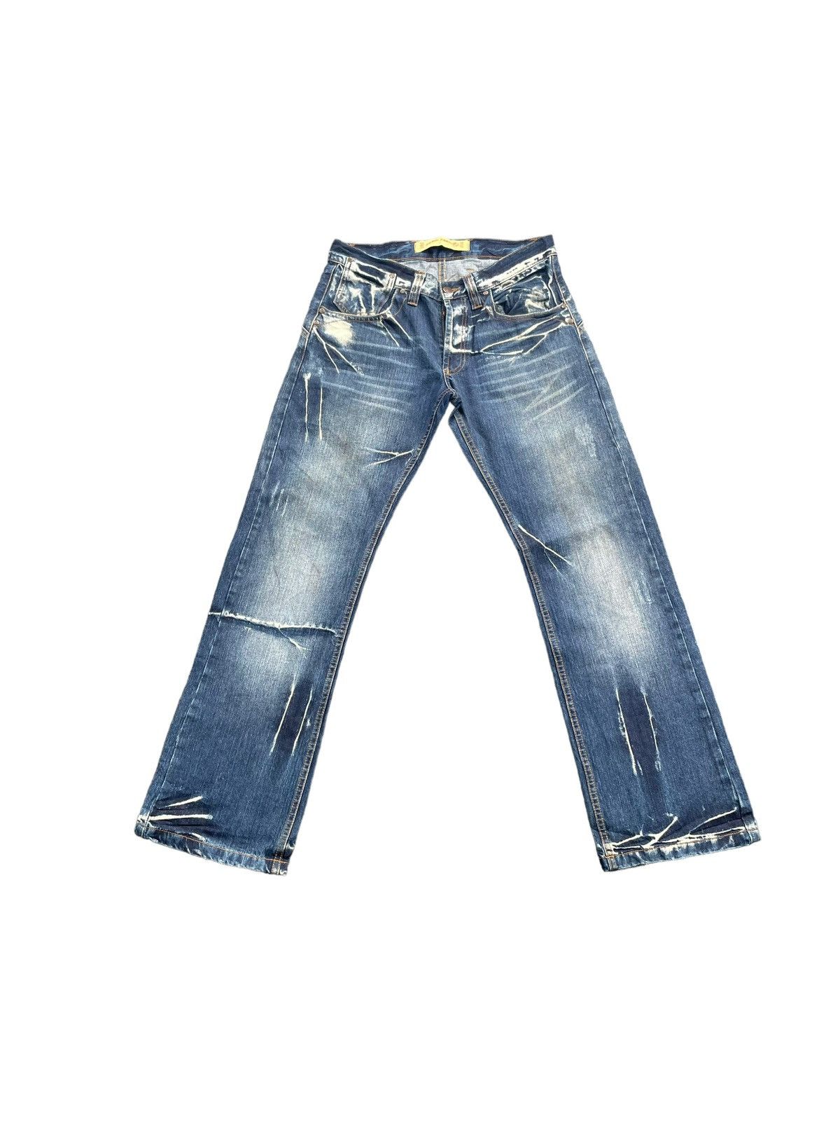 image of Archival Clothing James Jones Euro Denim in Blue, Men's (Size 33)