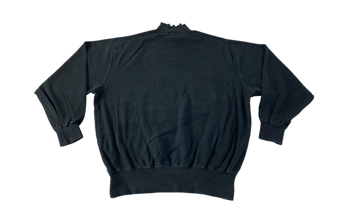 Vintage 90s Trussardi Turtle Neck Sweatshirt Embroidery Logo Size US L / EU 52-54 / 3 - 6 Thumbnail