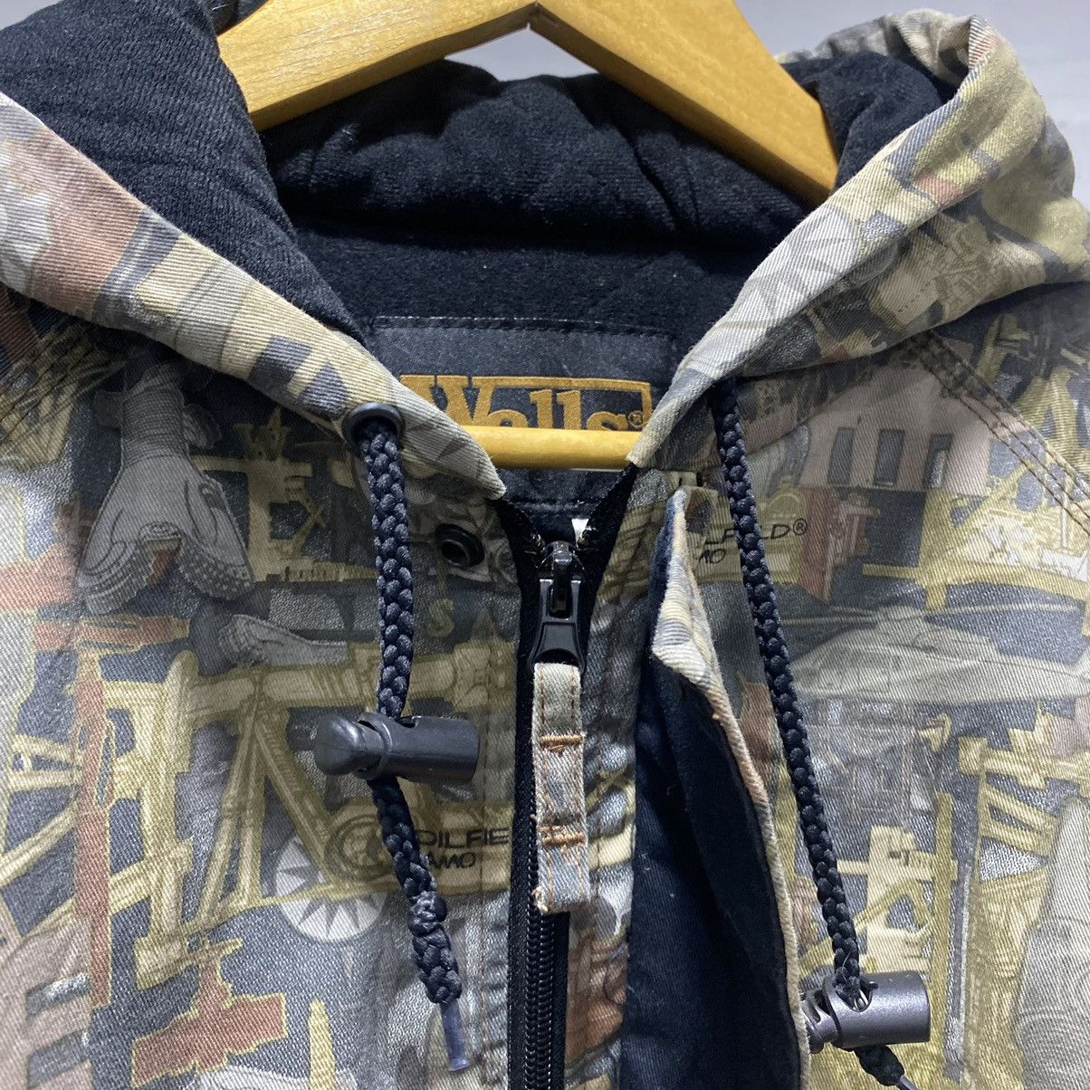 Walls Sick☠️ Walls Oilfield Camo Hunting Jacket Winter Realtree 90s Size US L / EU 52-54 / 3 - 8 Thumbnail