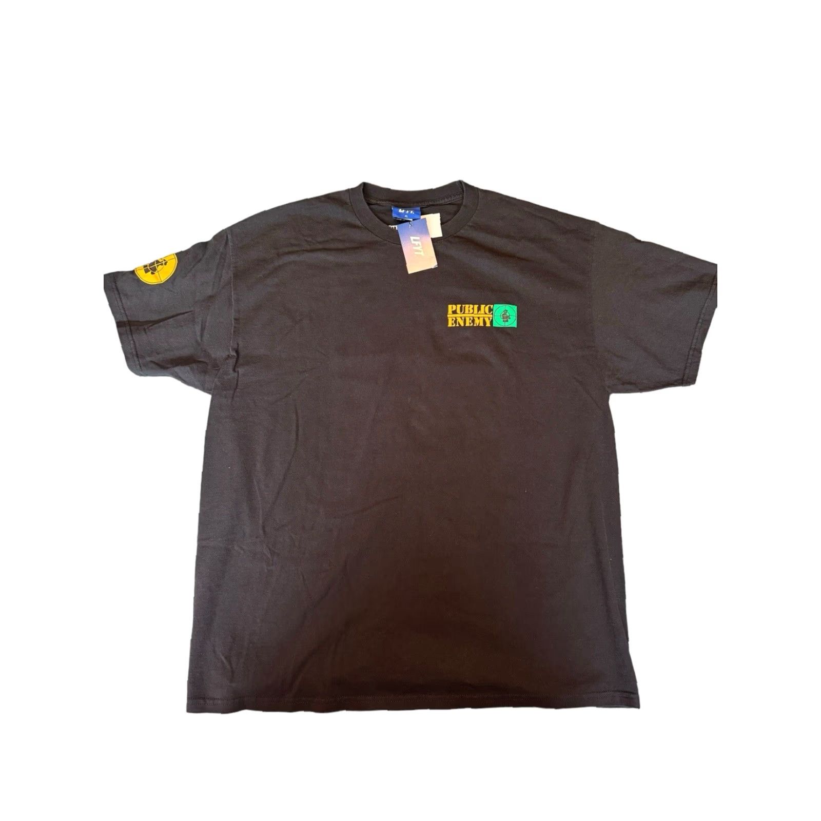 Vintage LFYT (Lafayette) x Public Enemy Black Shirt XL New With Tags Mens T-Shirt Short Sleeve Cotton 90s Music Hip Hop Rap tees Size US XL / EU 56 / 4 - 3 Thumbnail