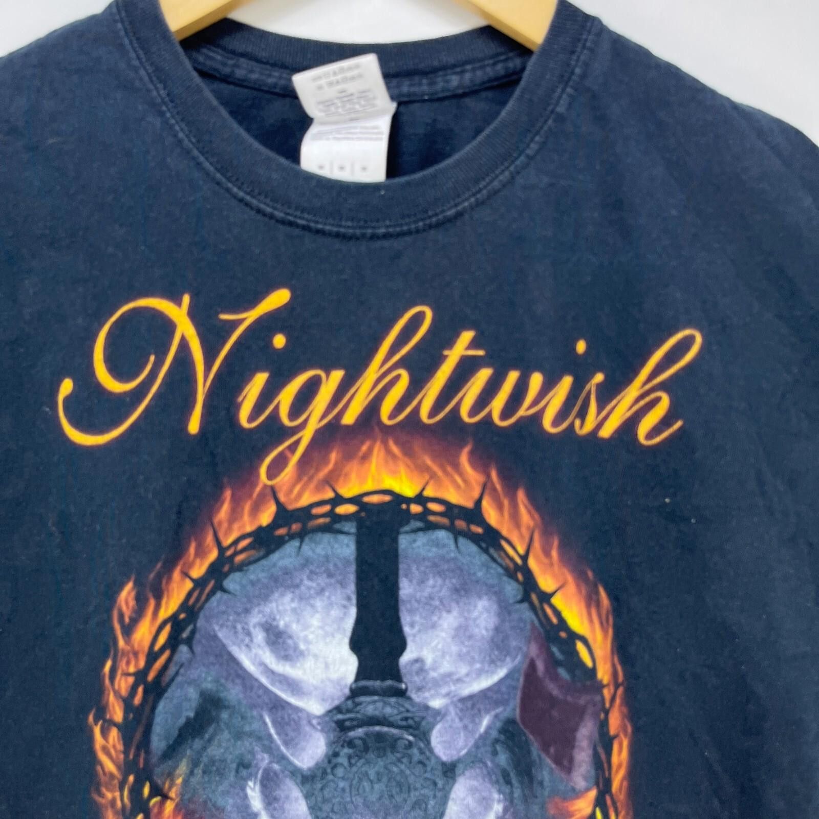Vintage Vintage Nightwish Metal Band T-Shirt Medium Size US M / EU 48-50 / 2 - 3 Thumbnail