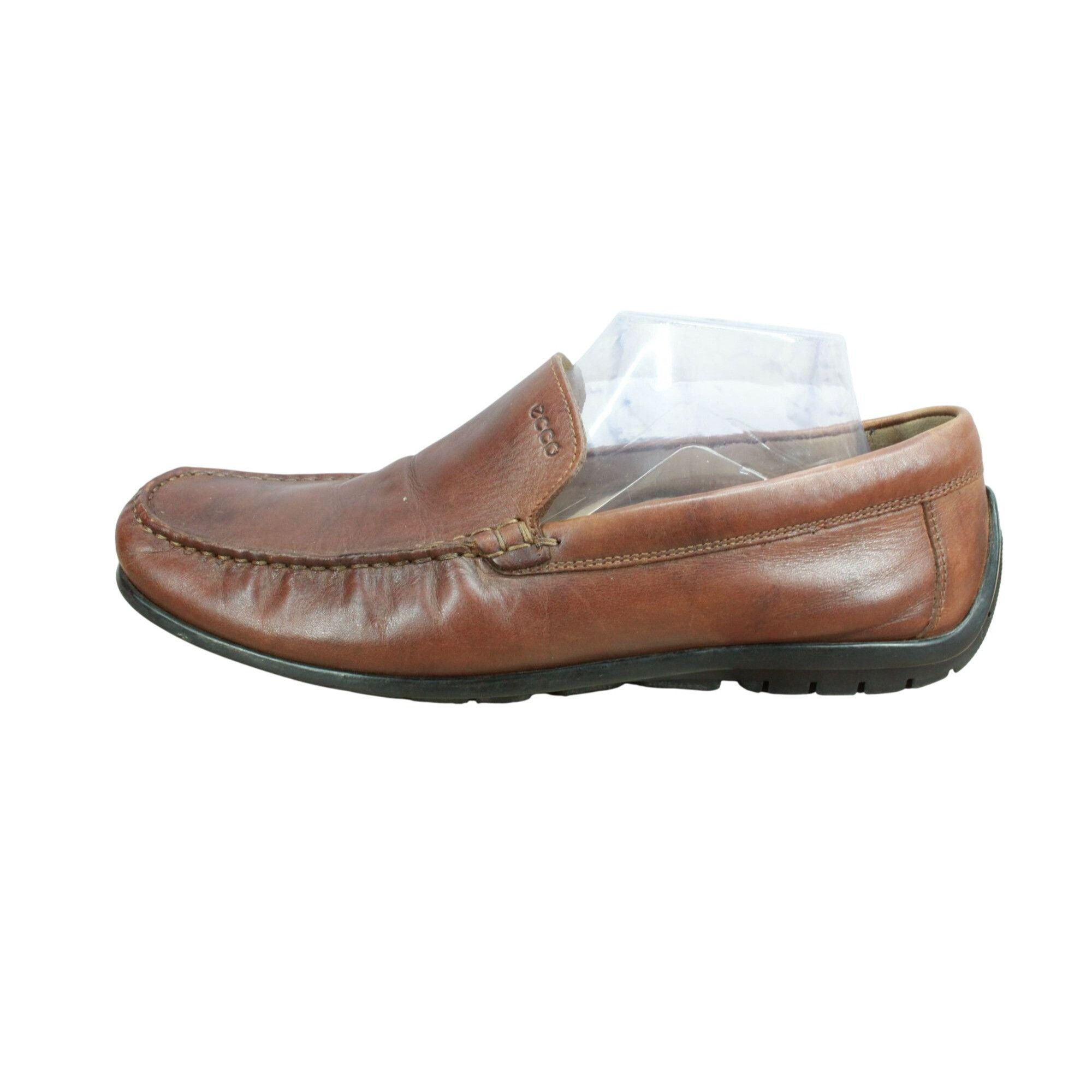 Ecco Ecco Classic Men's Leather Moccasin Toe Loafer Shoes Size US 11 / EU 44 - 1 Thumbnail
