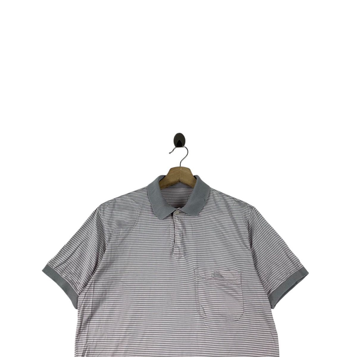 Longchamp Vintage LONGCHAMP PARIS Embroidered Logo Polo Tee Shirt Top Size US S / EU 44-46 / 1 - 2 Thumbnail