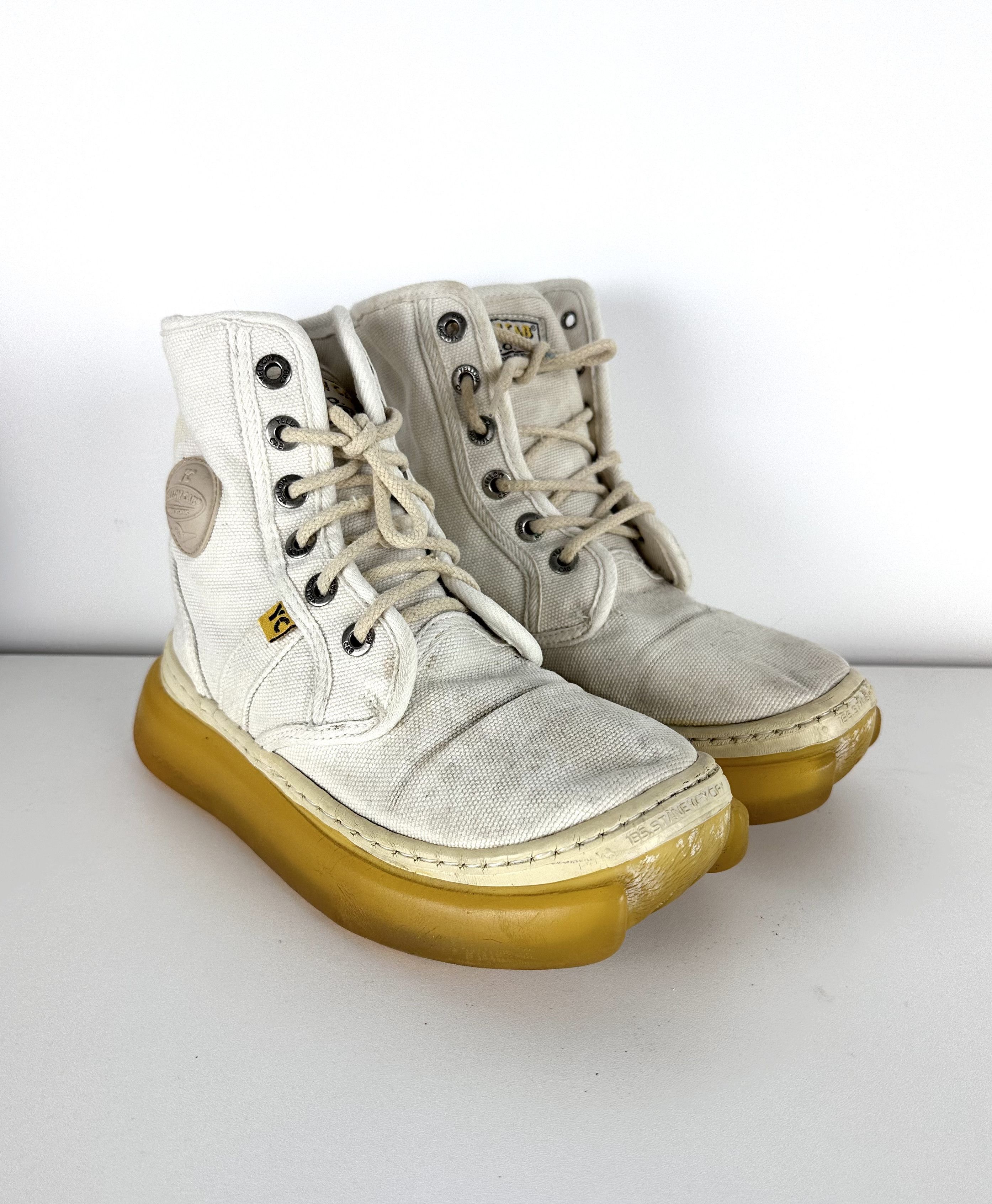 Vintage Rare YellowCab women boots tab 38 Size US 8 / IT 38 - 2 Thumbnail