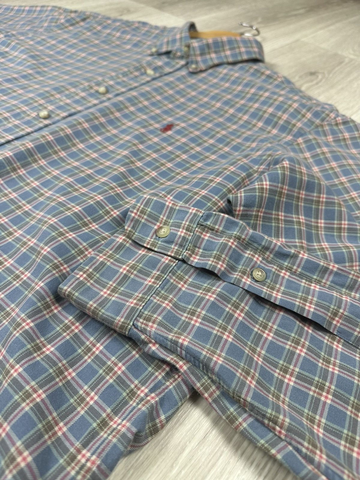 Vintage Vintage Polo Ralph Lauren Shirts Button Ups Size US XL / EU 56 / 4 - 7 Thumbnail