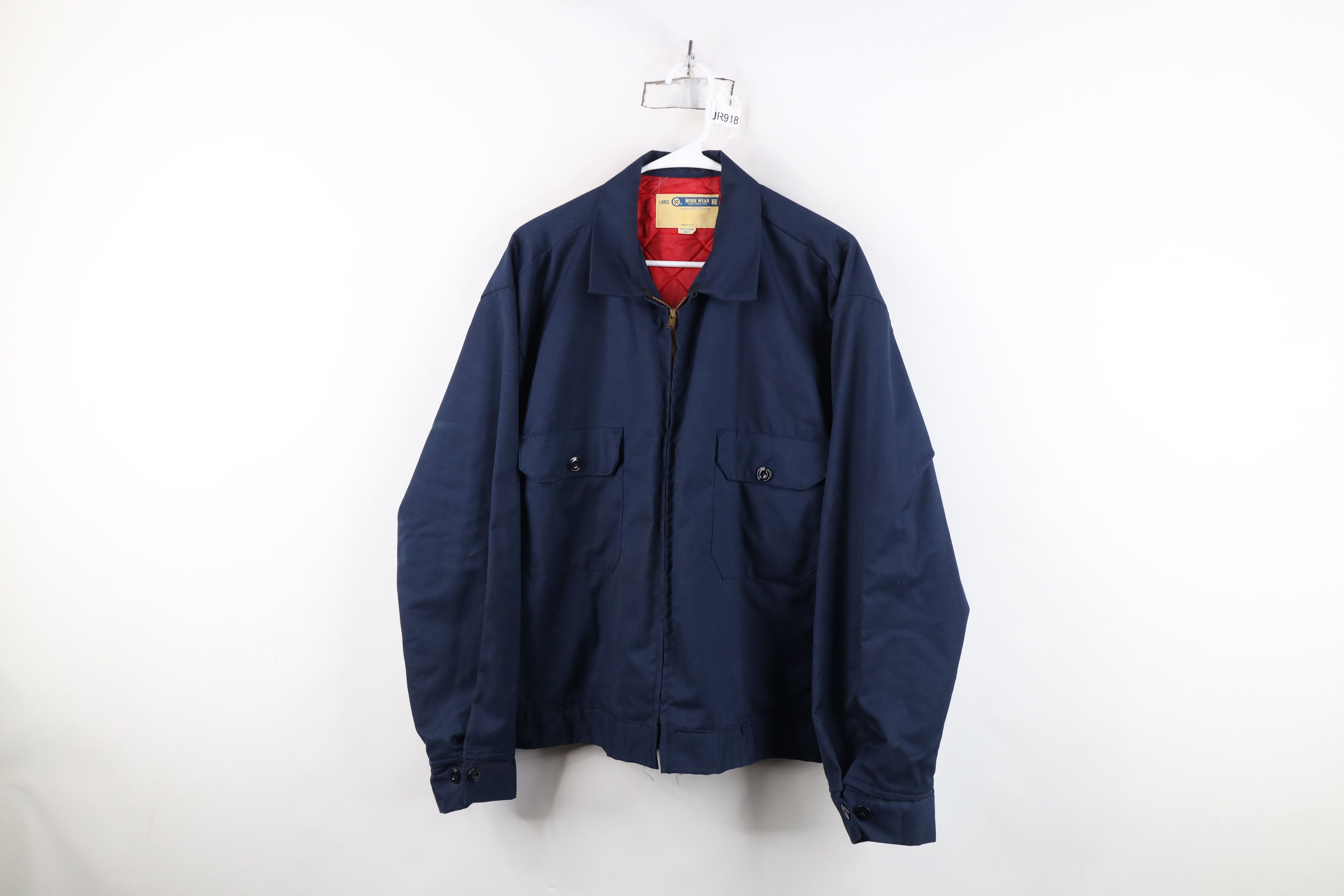 Vintage Vintage 60s 70s Streetwear Back Workwear Bomber Jacket USA Size US L / EU 52-54 / 3 - 1 Thumbnail