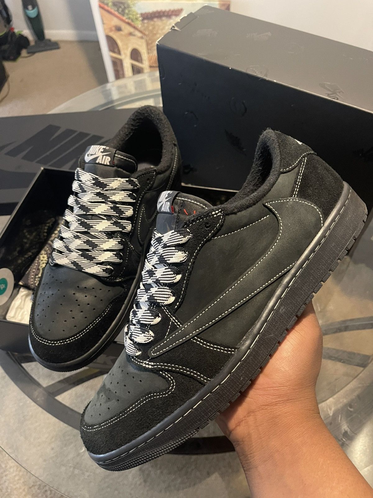 Jordan Brand Jordan 1s travis Scott phantoms Size US 13 / EU 46 - 1 Thumbnail