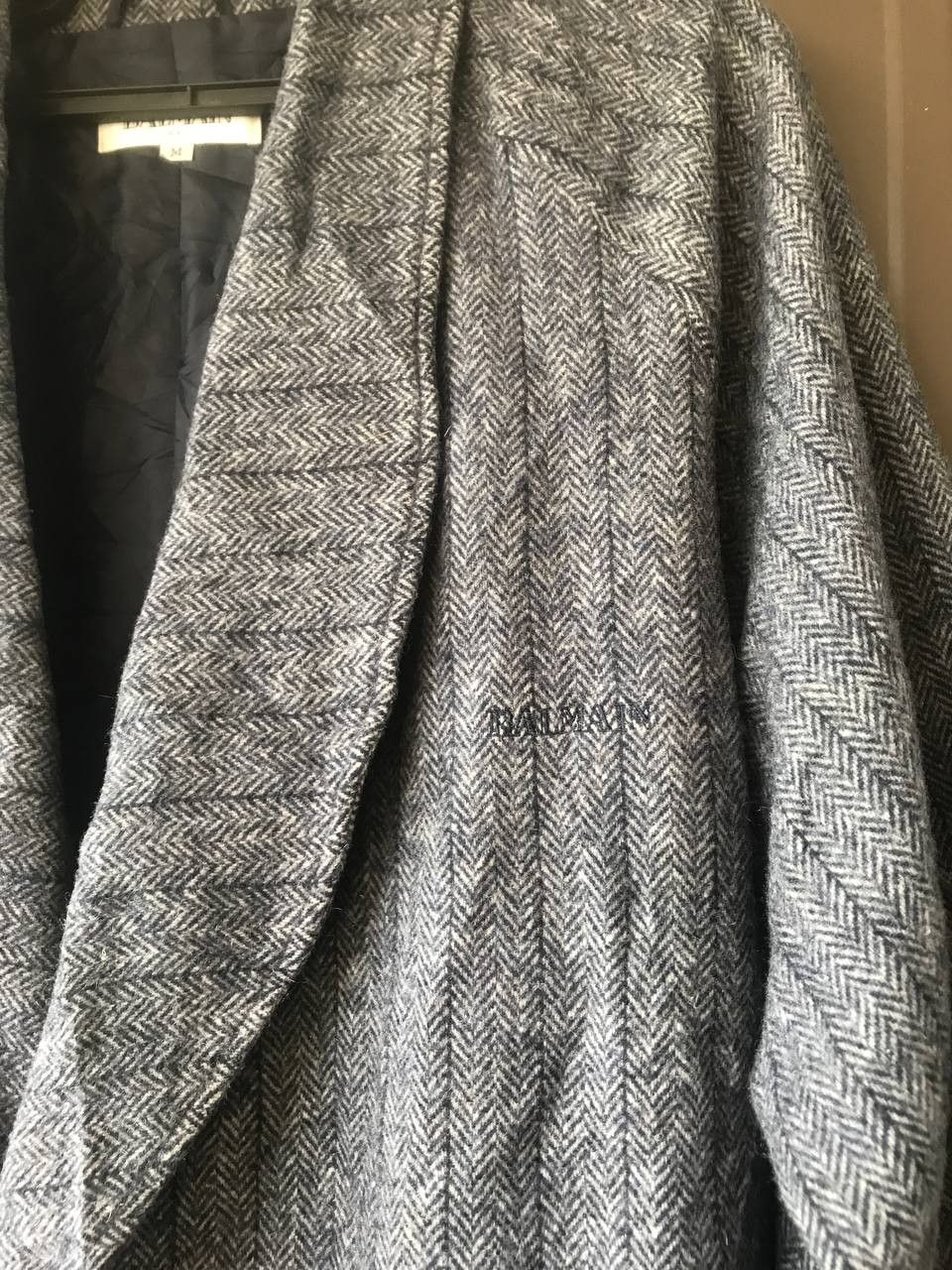 Balmain Vintage Balmain Paris Wool Bathrope Size US M / EU 48-50 / 2 - 2 Thumbnail