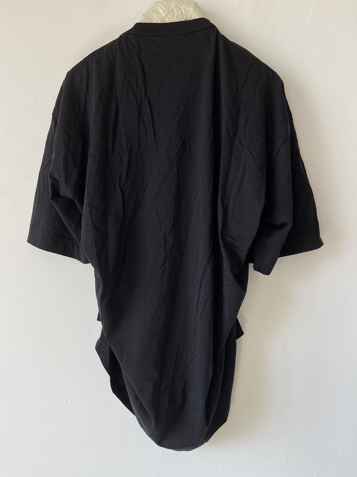 Dries Van Noten Ruched Cotton-Jersey T-Shirt Size M / US 6-8 / IT 42-44 - 4 Thumbnail