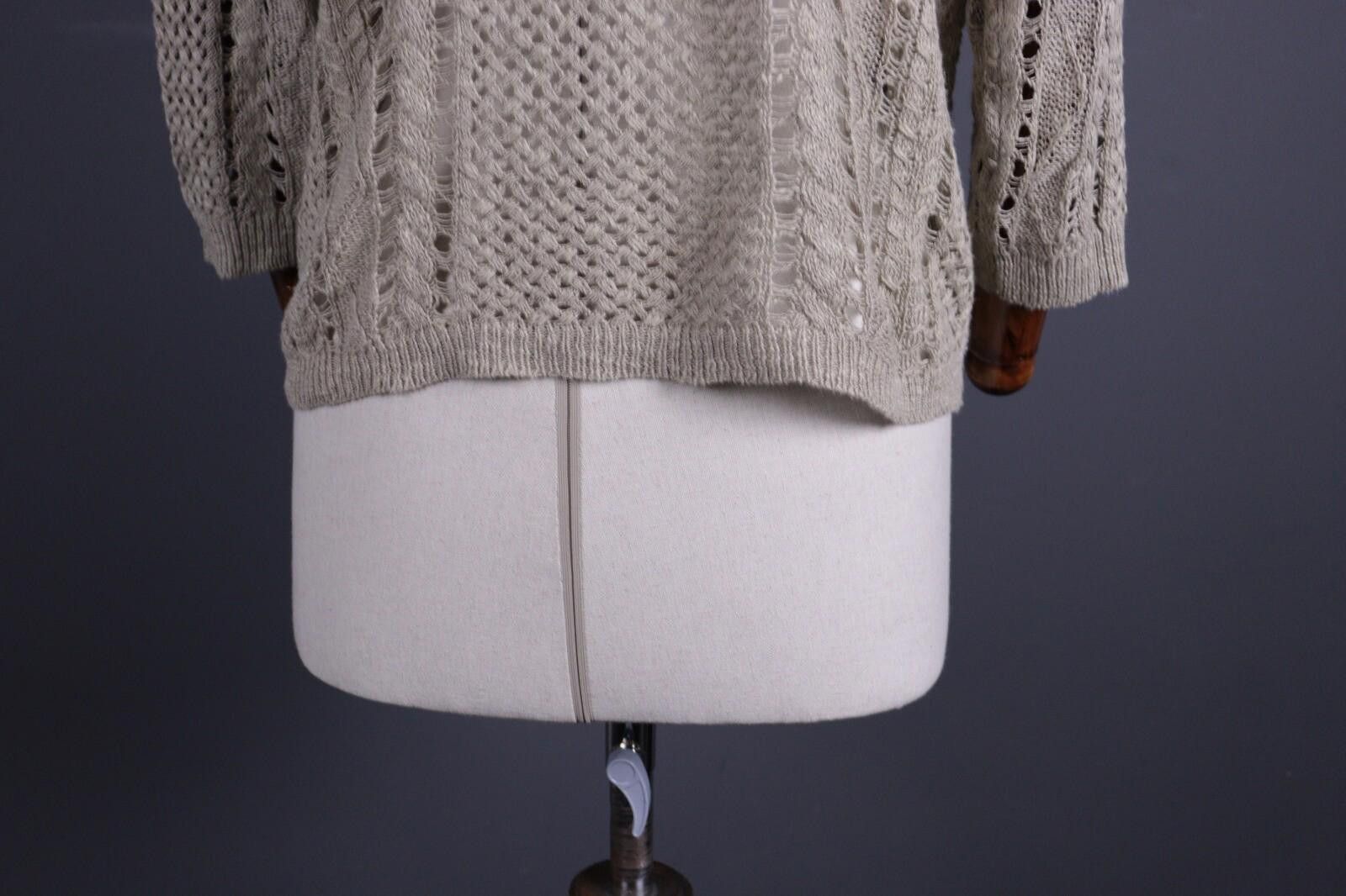 Denim & Supply Ralph Lauren Denim & Supply Ralph Lauren Gray Linen Knit Sweater Size M Size M / US 6-8 / IT 42-44 - 9 Thumbnail