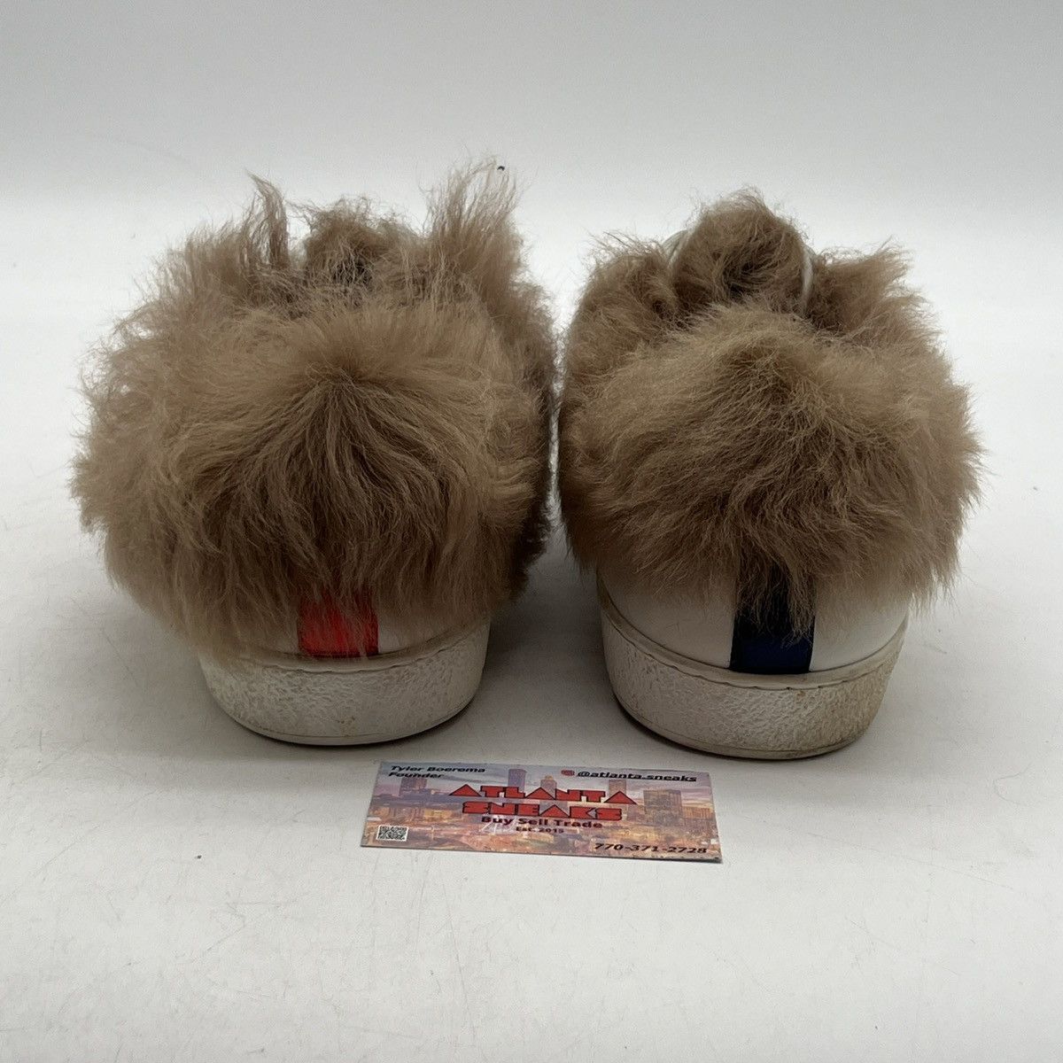 Gucci Gucci Ace Sneakers Fur Women Size US 13 / EU 46 - 3 Thumbnail
