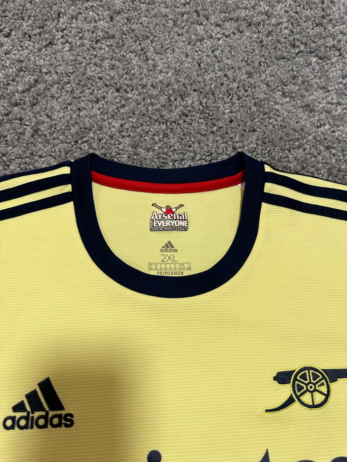 Adidas Adidas Arsenal 2021-22 AWAY Footall Shirt Soocer Jersey XXL Size US XXL / EU 58 / 5 - 5 Thumbnail