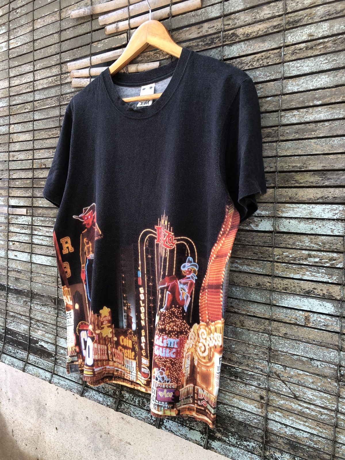 Japanese Brand × Vintage Vintage Y2K OVP Casino X-Girl Tshirt Size US M / EU 48-50 / 2 - 2 Thumbnail