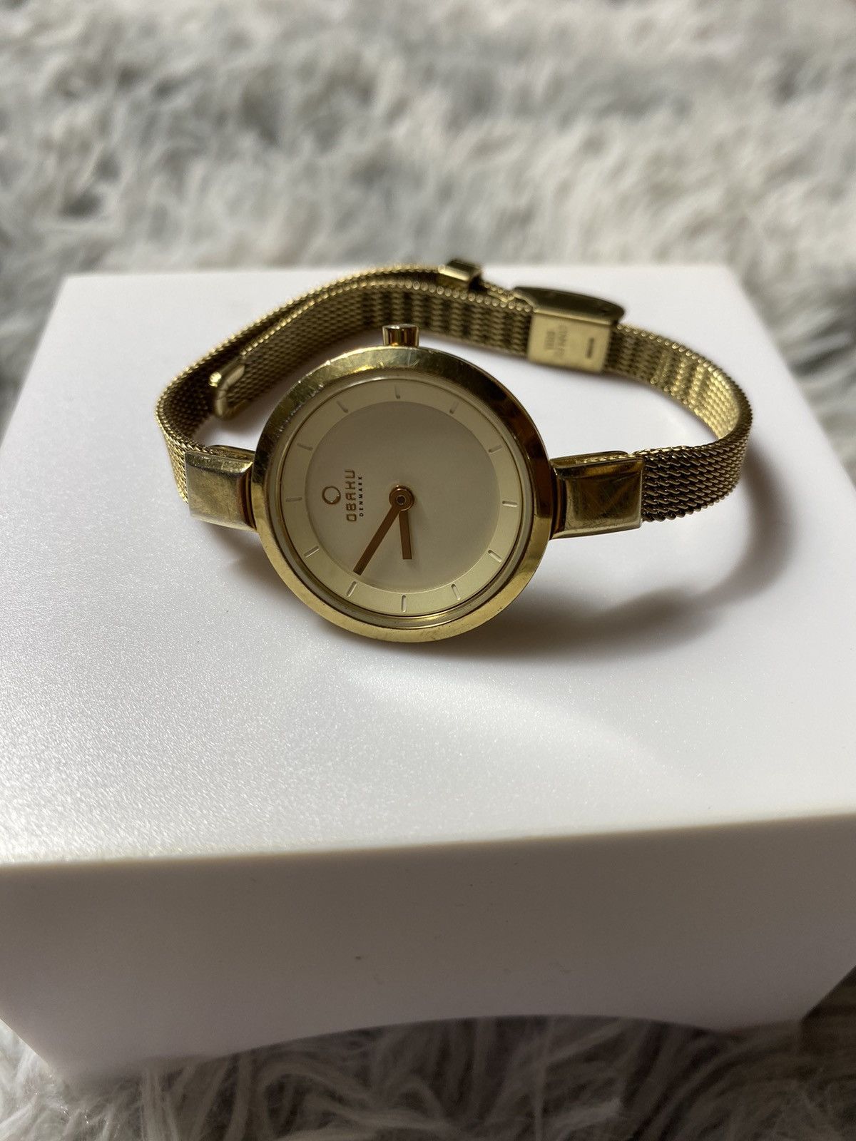 Japanese Brand Elegant Gold-Plated Obaku Watch - Japanese Brand Size ONE SIZE - 2 Thumbnail