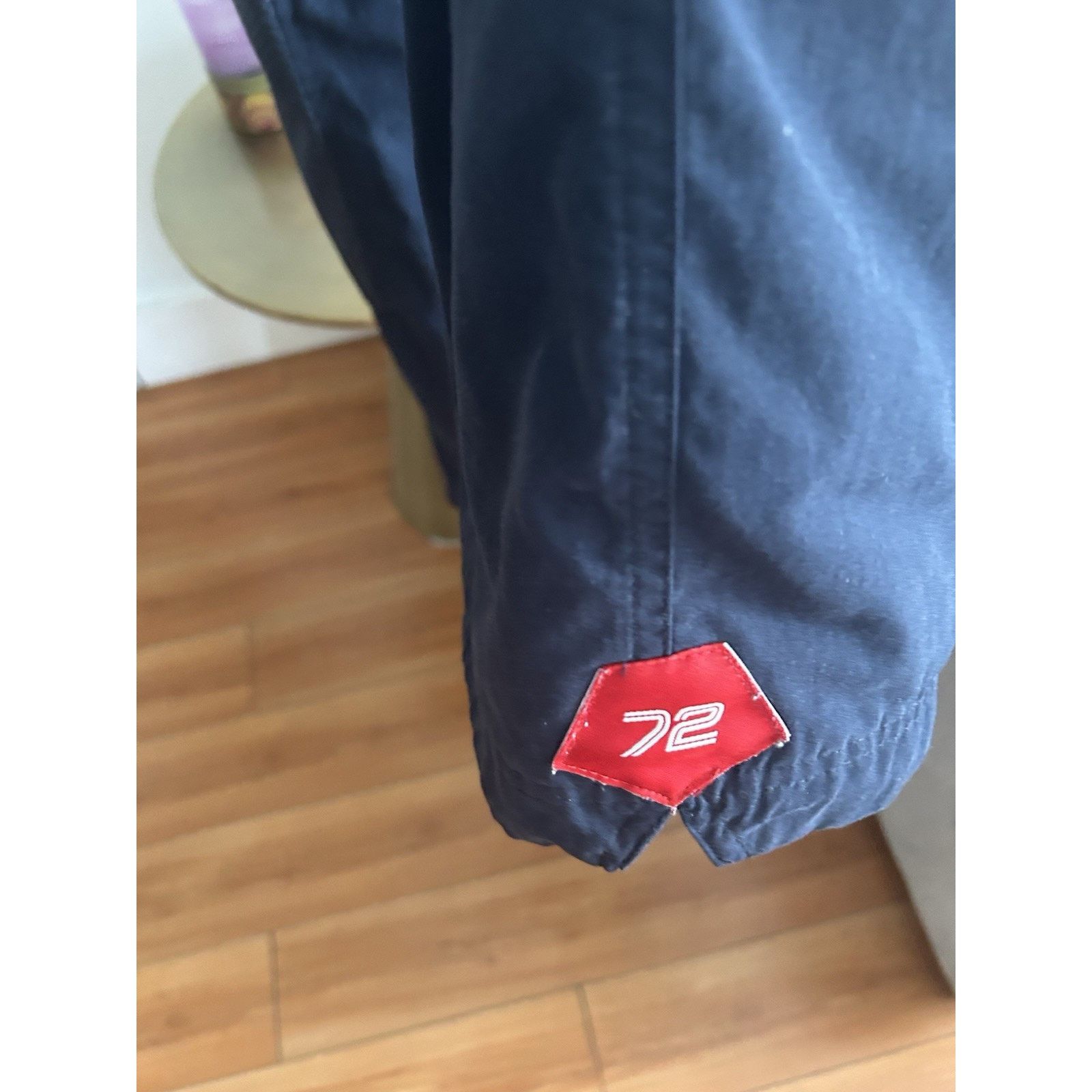 Nike Vtg Nike COR72Z Mens Blue Track Pants XXL Drawstring Joggers Size US 36 / EU 52 - 11 Thumbnail