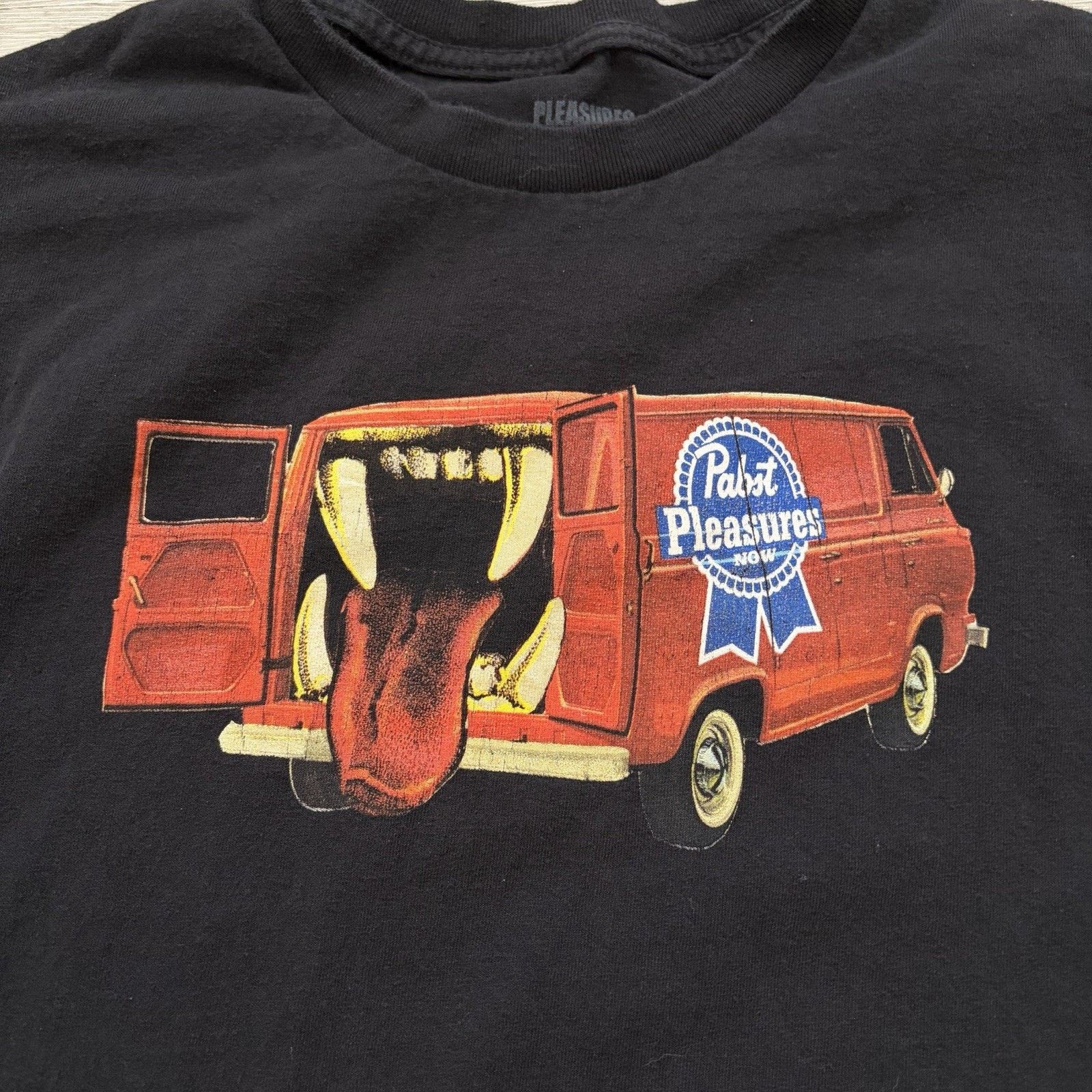 Pleasures Pleasures Pabst Blue Ribbon Monster Truck Tee Shirt Large Size US L / EU 52-54 / 3 - 2 Thumbnail