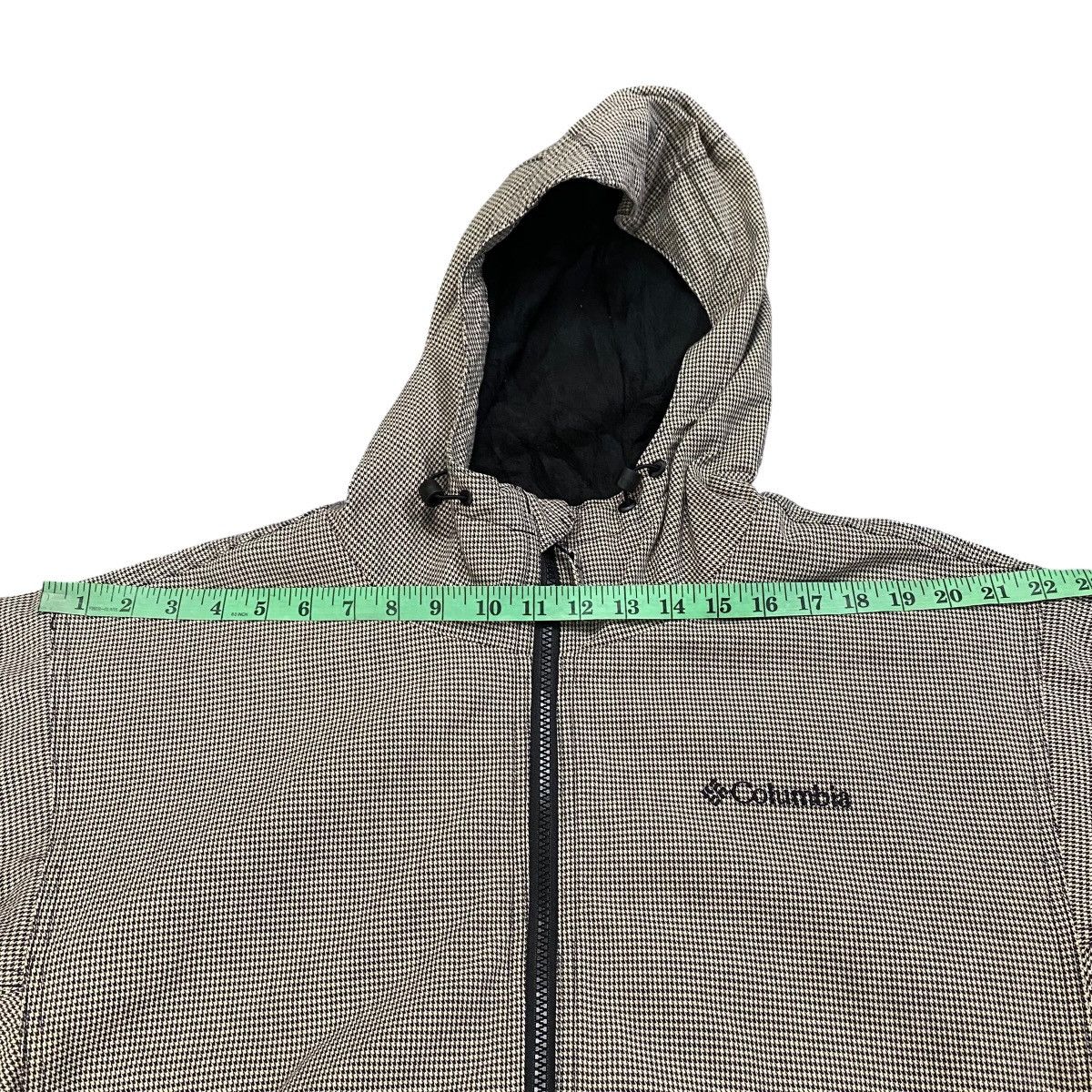 Columbia Columbia Hoodie Zipper Houndstooth L Size (Fit XL) GreyBlack Size US L / EU 52-54 / 3 - 14 Thumbnail
