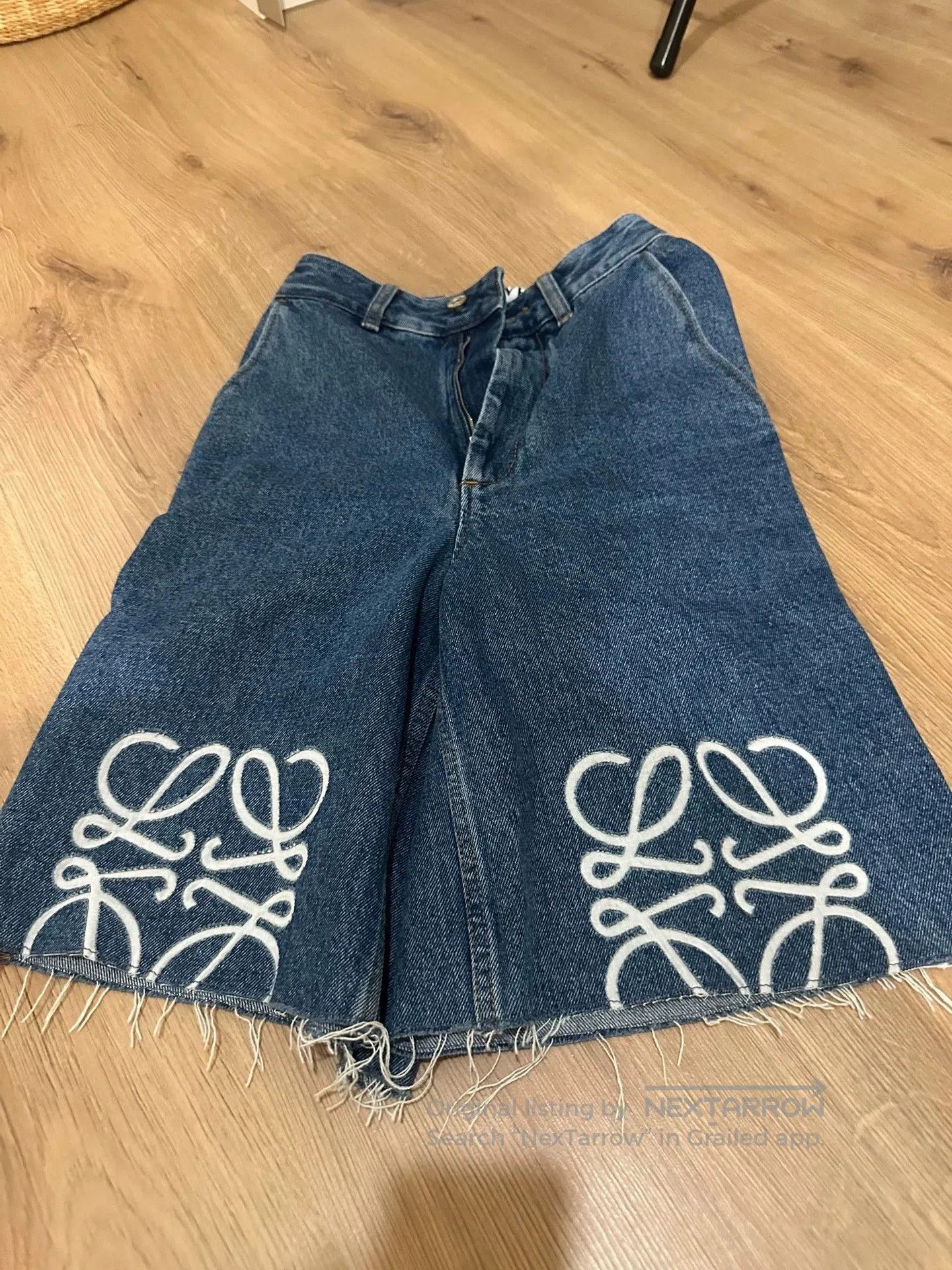 Loewe Women's Denim Shorts.