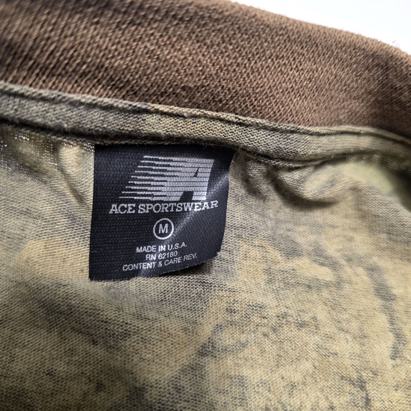 Vintage VINTAGE Camo Men’s Pocket T-Shirt Long Sleeve 90s Timber Hunting Advantage Crew Neck Mens Mid M Brown Size US M / EU 48-50 / 2 - 3 Thumbnail