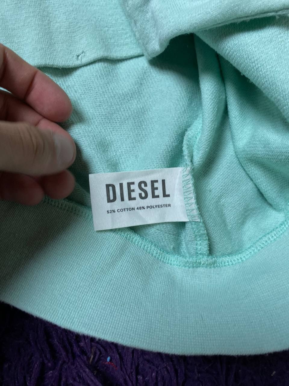 Diesel Vintage Diesel Custom Fit Full Zip Hoodie Size L Size L / US 10 / IT 46 - 3 Thumbnail