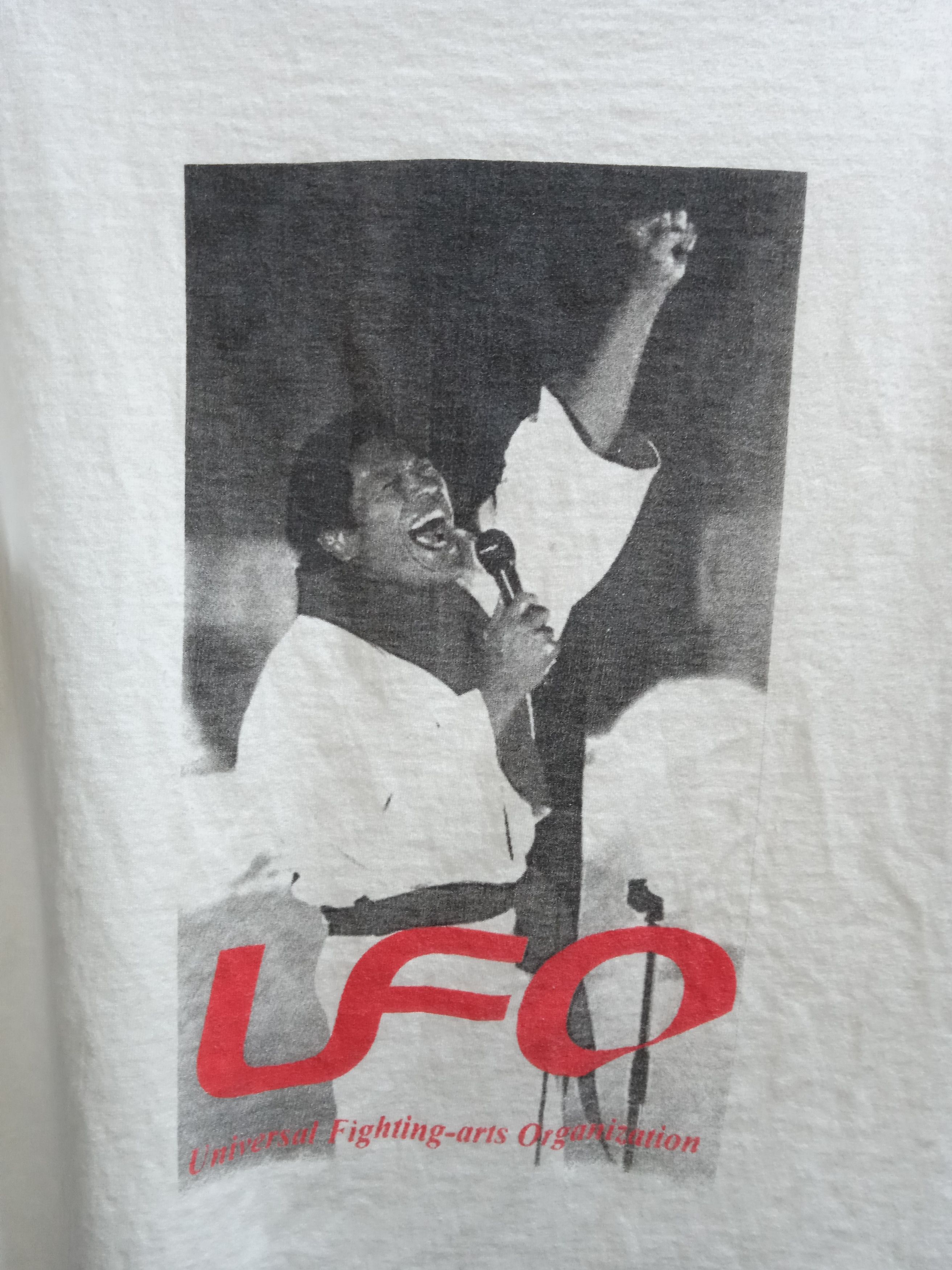 WWF Vintage 90s Antonio Inoki UFO MMA T Shirt UFC Pride Size US M / EU 48-50 / 2 - 3 Thumbnail