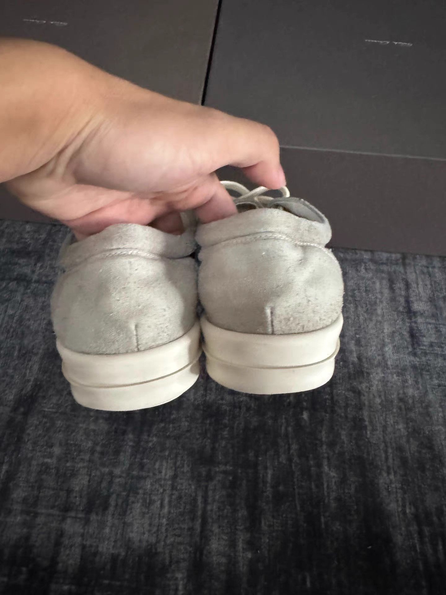 Rick Owens Rick Owens DRKSHDW Blue Geobasket Size US 10 / EU 43 - 6 Thumbnail