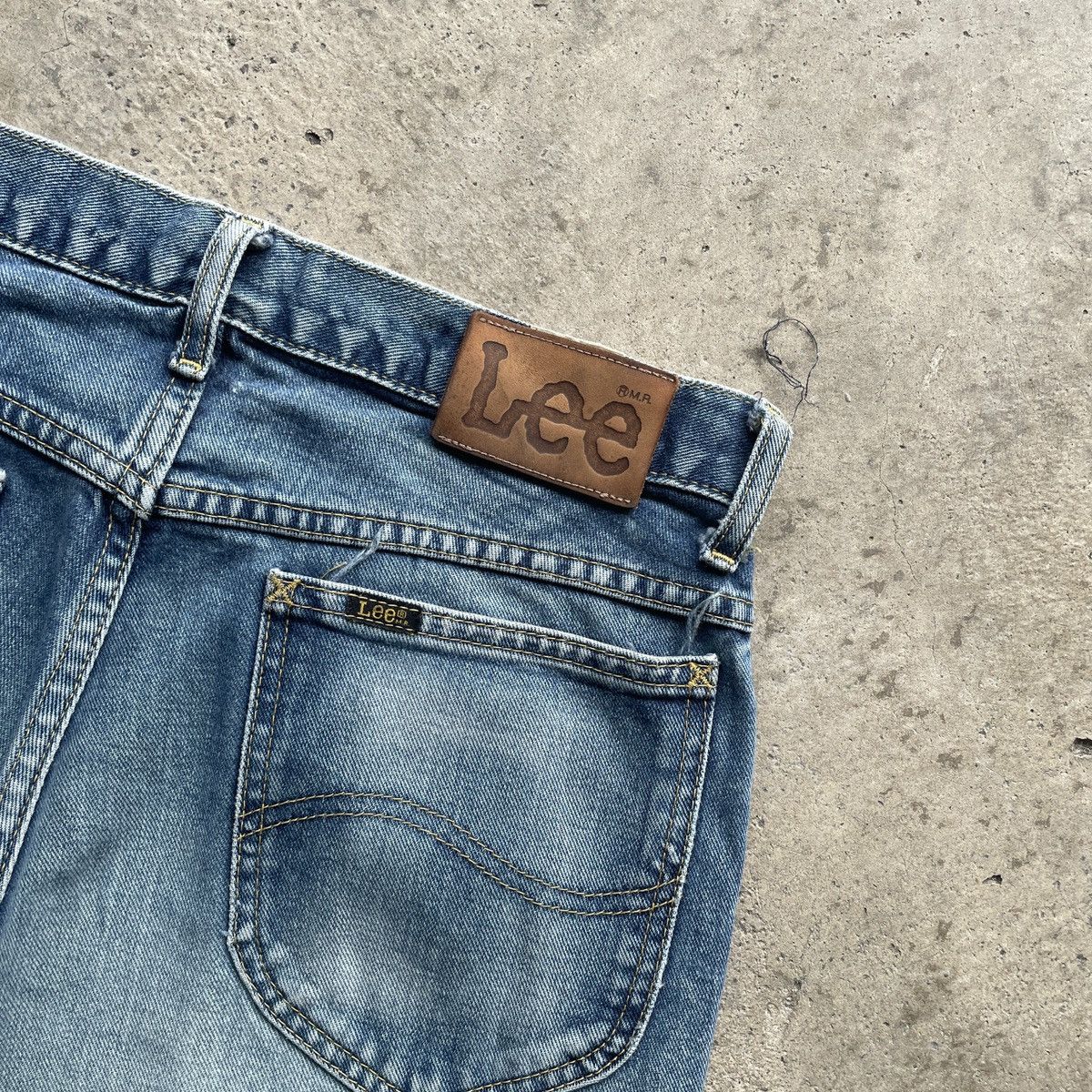 Japanese Brand × Jean W30x30.5 Vintage Lee Japan Jeans Faded Denim Pants Size US 30 / EU 46 - 8 Thumbnail