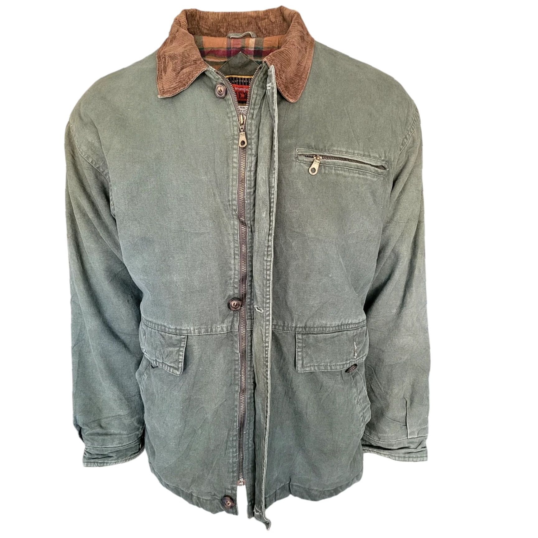 Wrangler VINTAGE Wrangler HERO Field Jacket – Green M Mens Jacket Size US M / EU 48-50 / 2 - 3 Thumbnail
