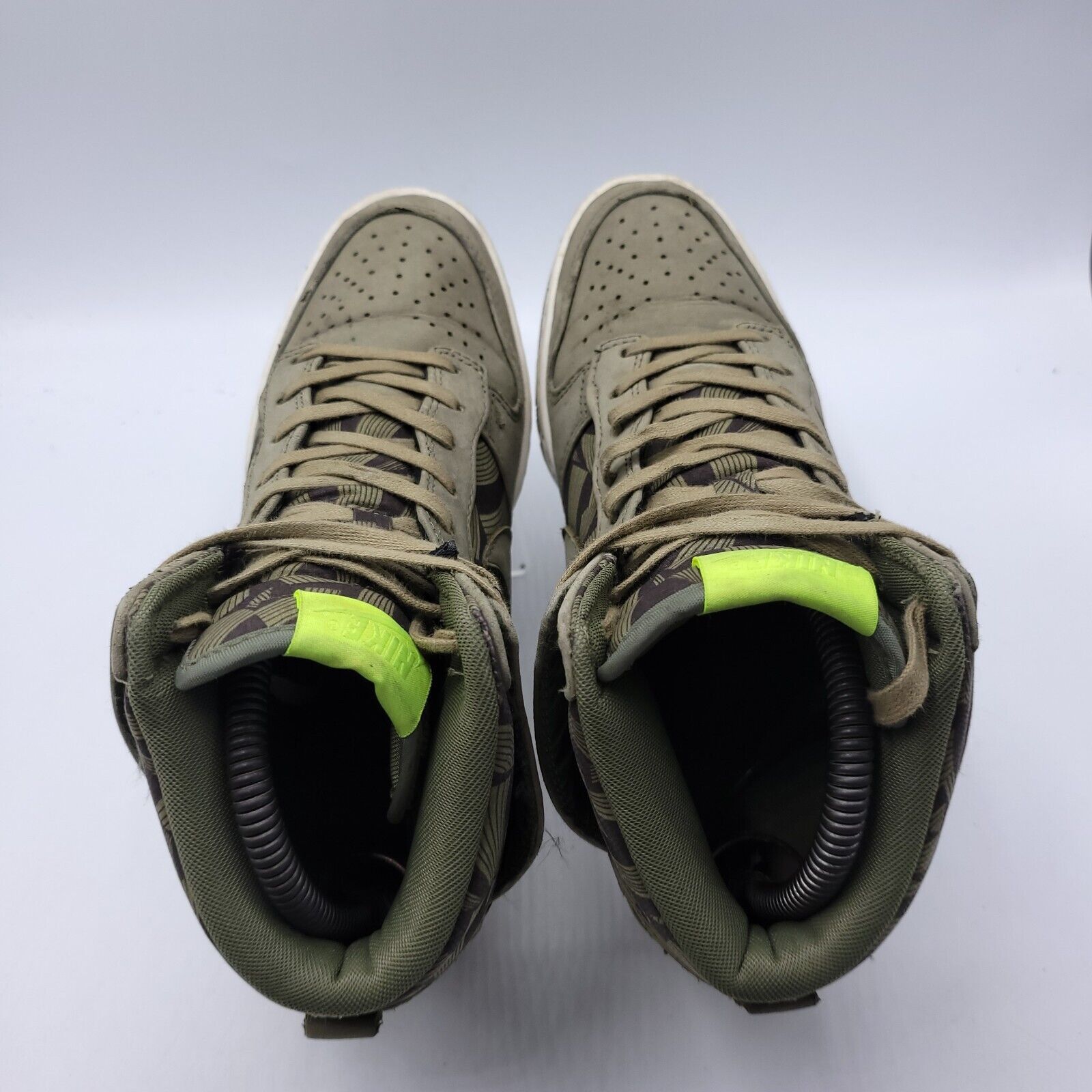Nike Nike Dunk Sky Hi Shoe Womens Size 7.5 543217-200 Green Size US 7.5 / IT 37.5 - 4 Thumbnail